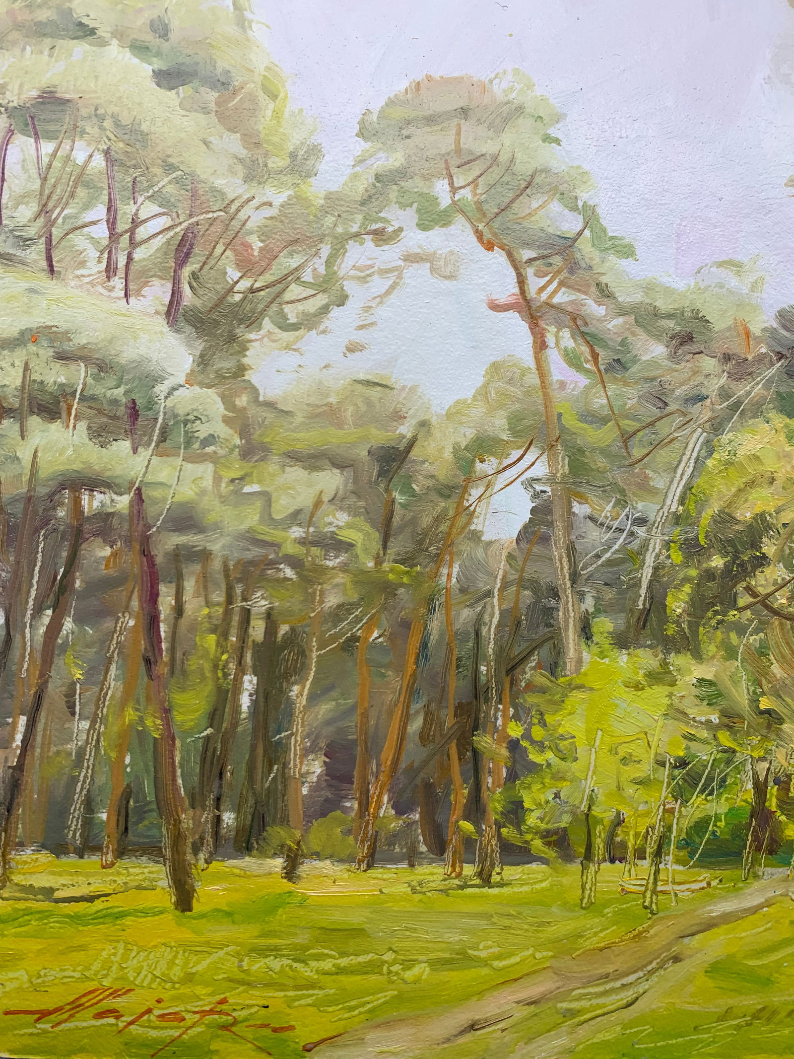 Oil painting For mushrooms Oleksandr Oleksandrovich Nazarenko - 4