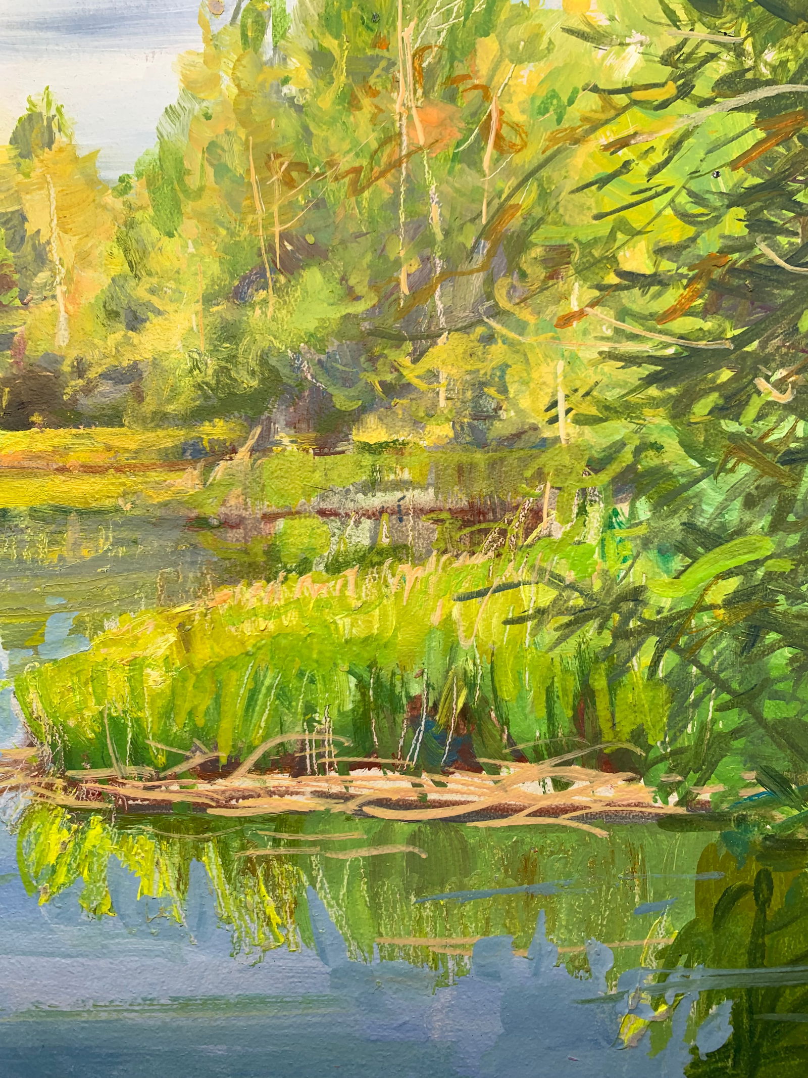Oil painting October Oleksandr Oleksandrovich Nazarenko - 10