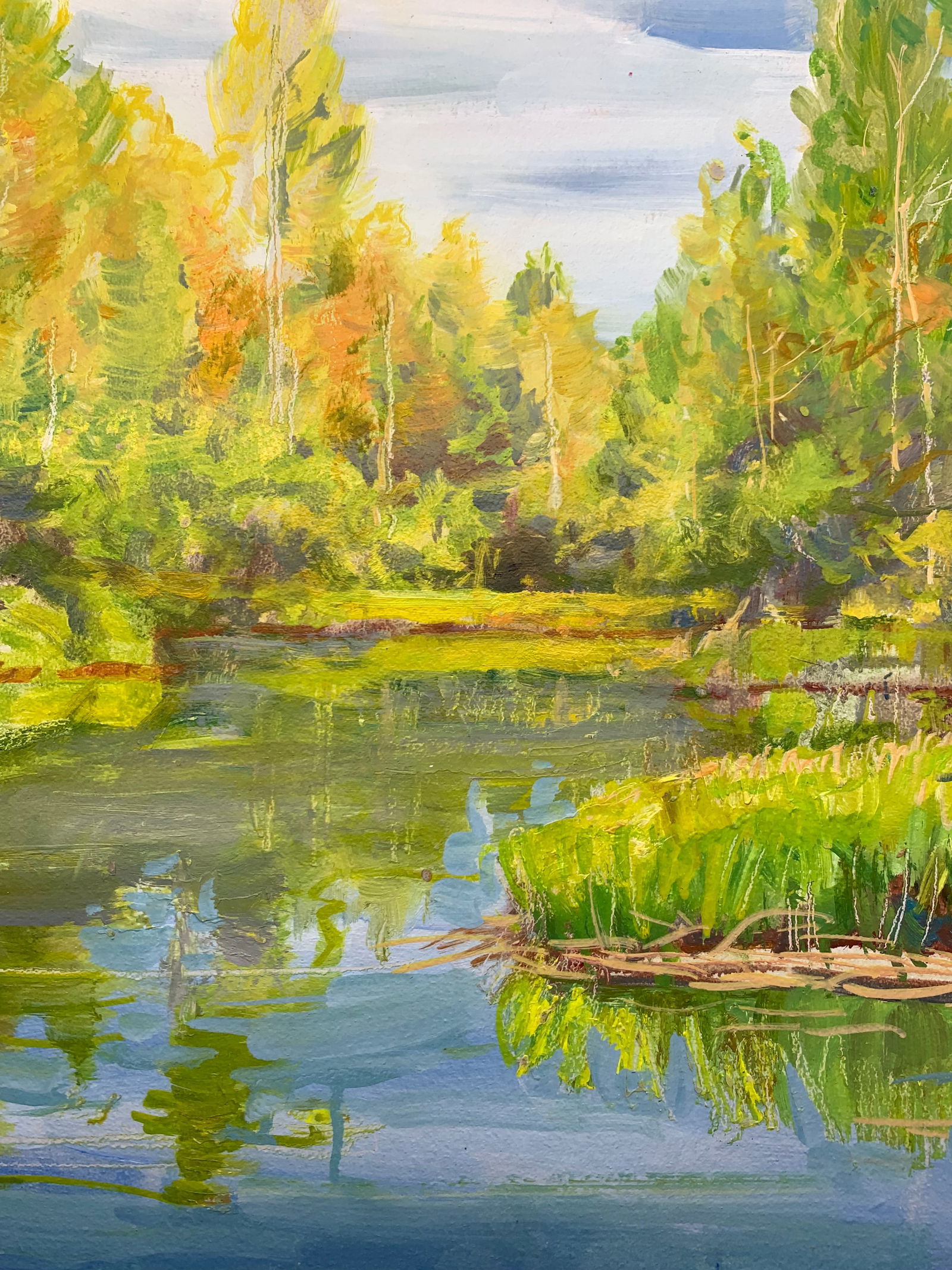 Oil painting October Oleksandr Oleksandrovich Nazarenko - 6