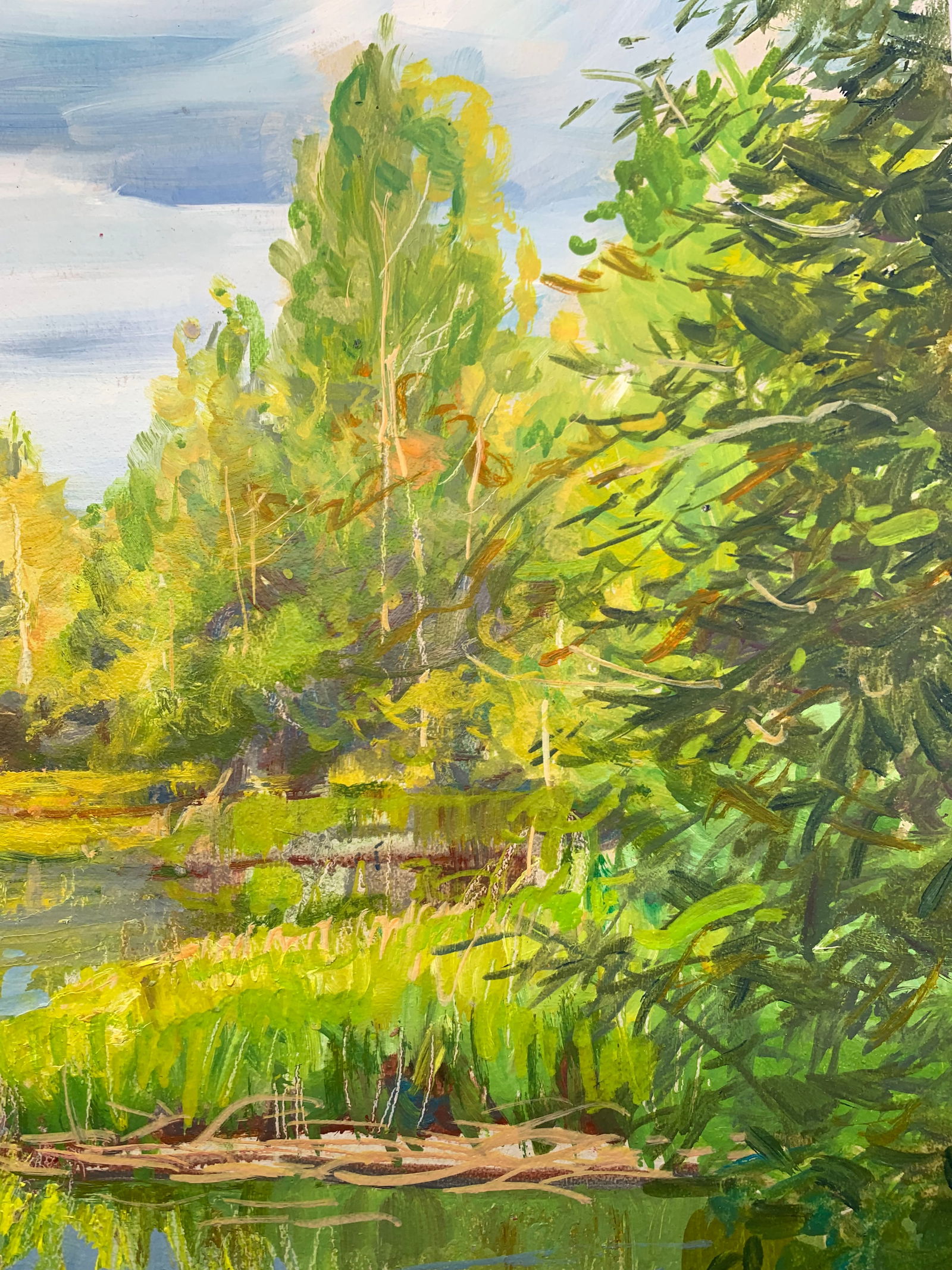 Oil painting October Oleksandr Oleksandrovich Nazarenko - 9