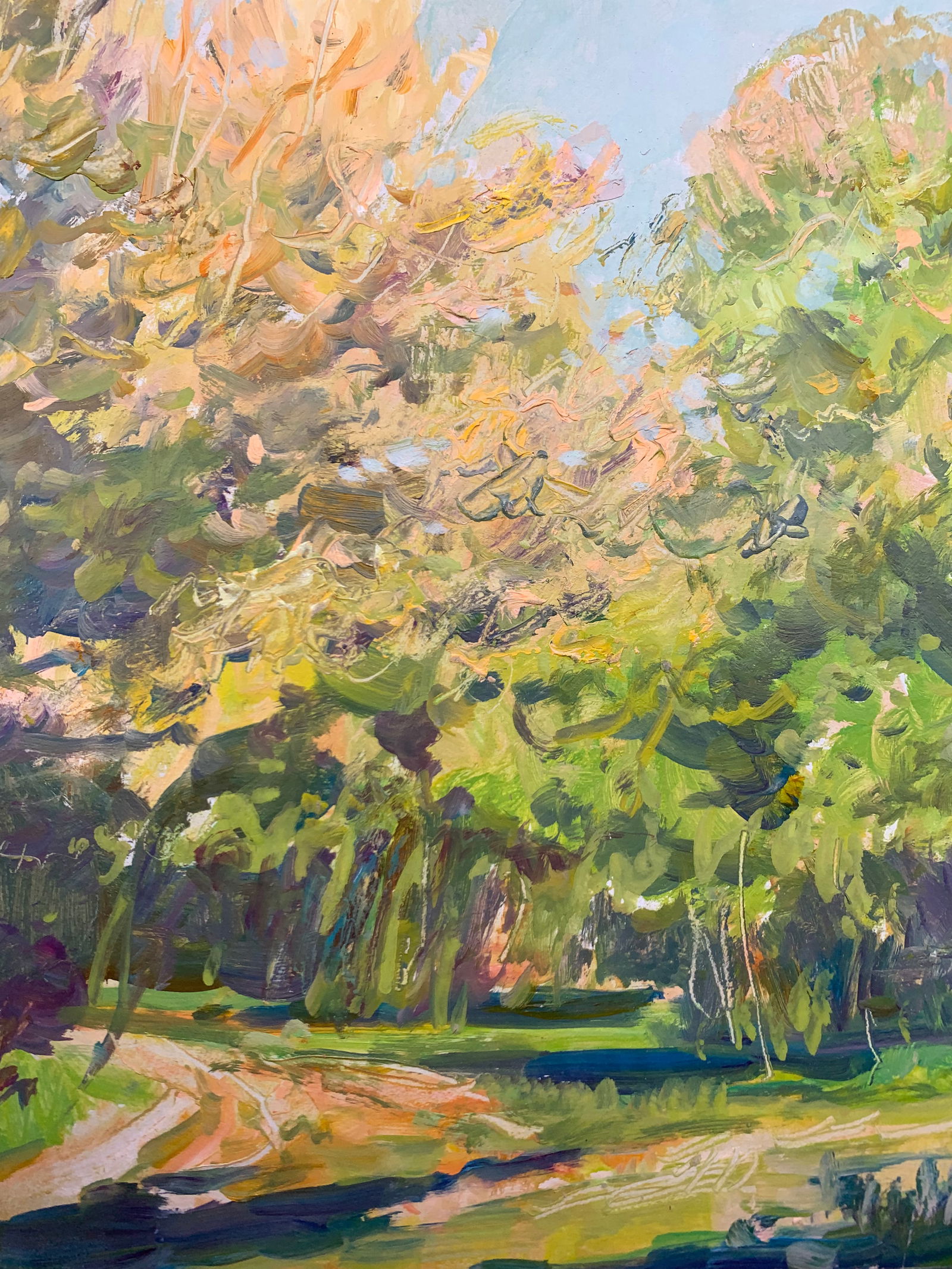 Oil painting Warm day Oleksandr Oleksandrovich Nazarenko - 4