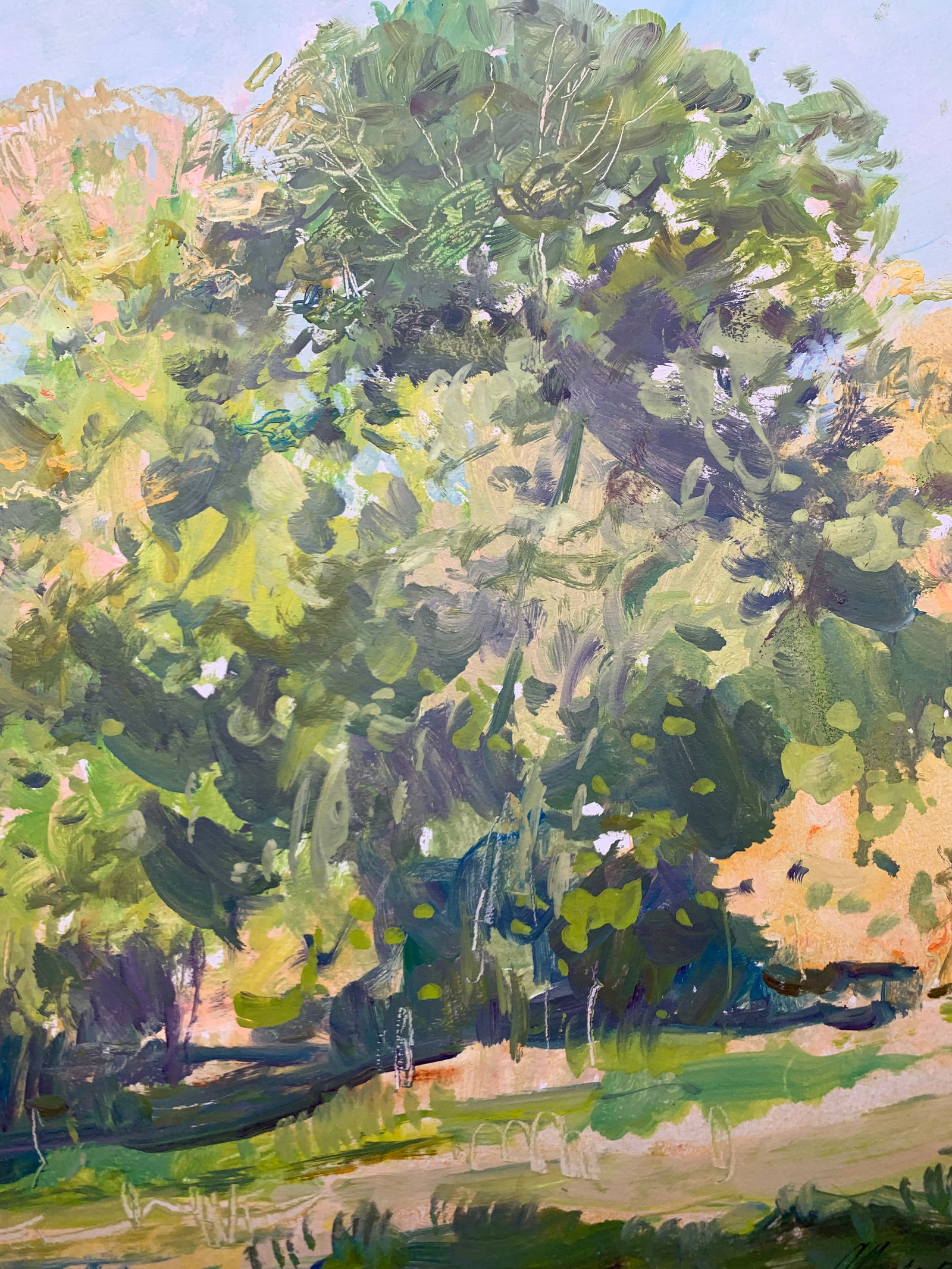 Oil painting Warm day Oleksandr Oleksandrovich Nazarenko - 8