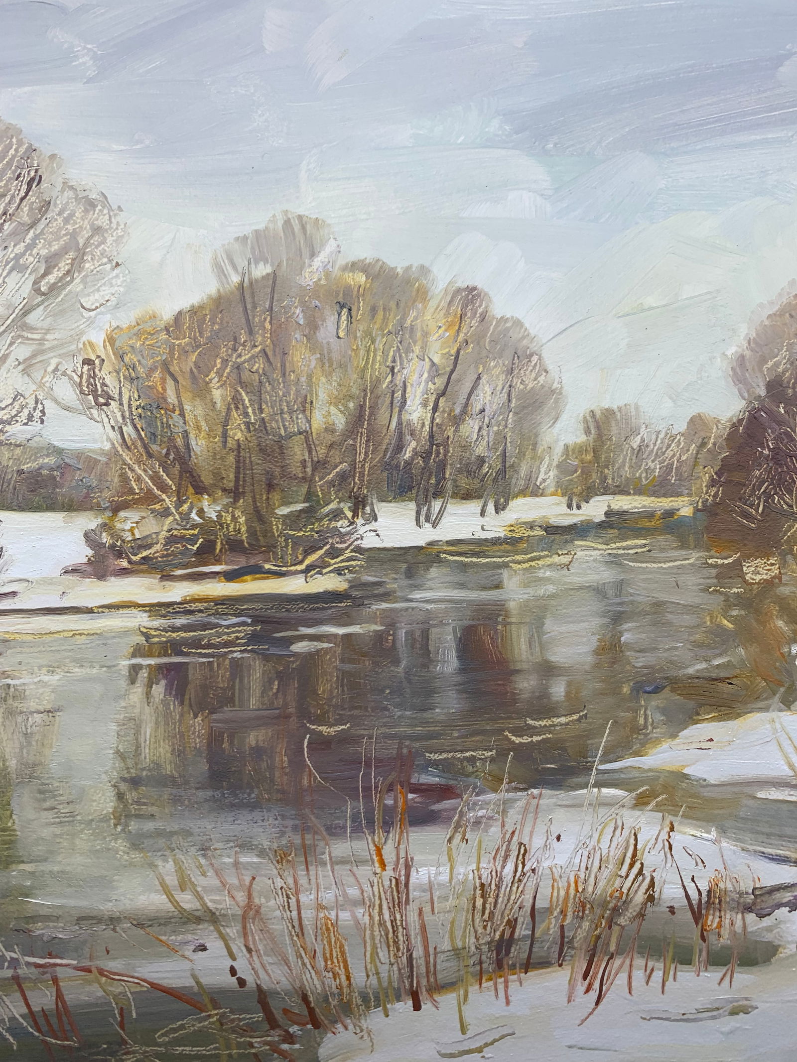 Oil painting January Oleksandr Oleksandrovich Nazarenko - 5