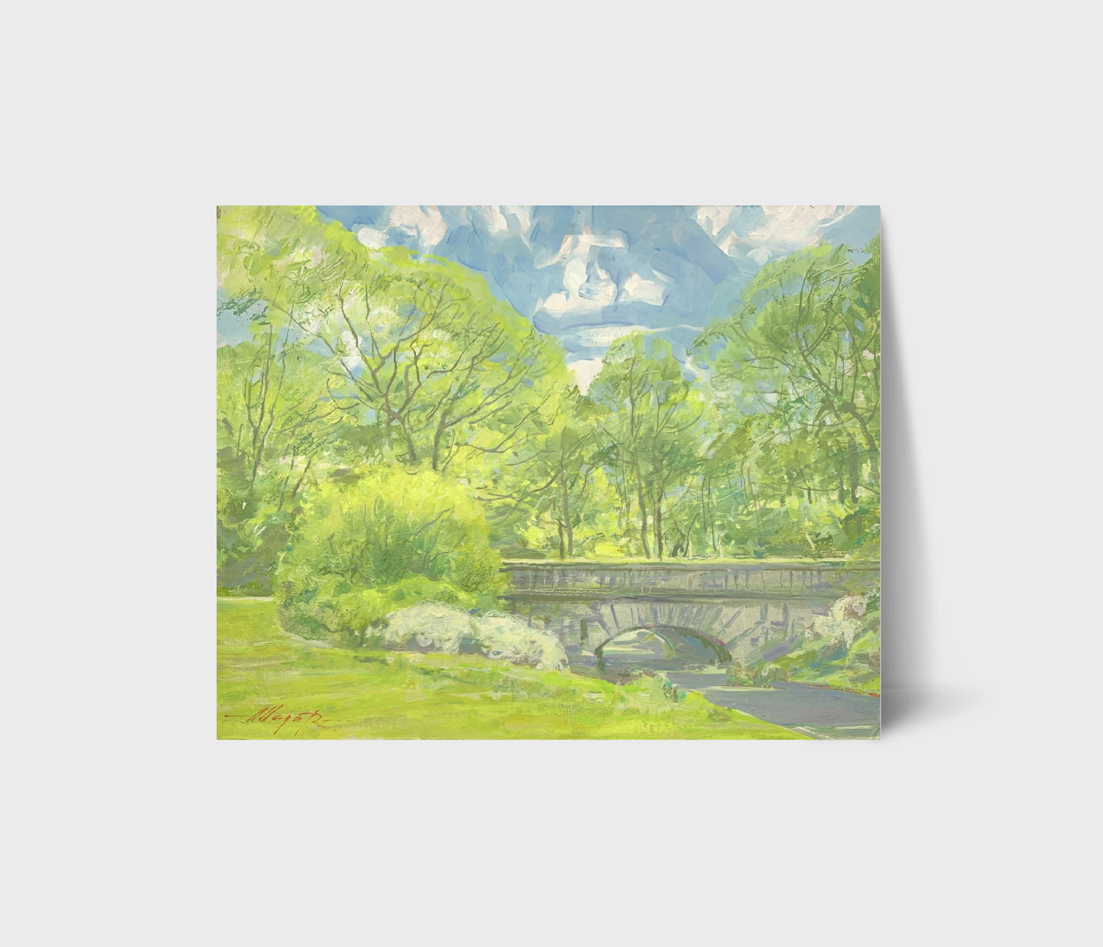 Oil painting May Oleksandr Oleksandrovich Nazarenko - 11