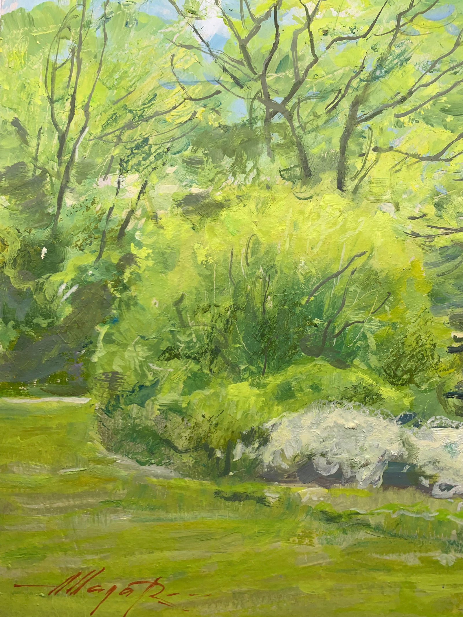 Oil painting May Oleksandr Oleksandrovich Nazarenko - 4