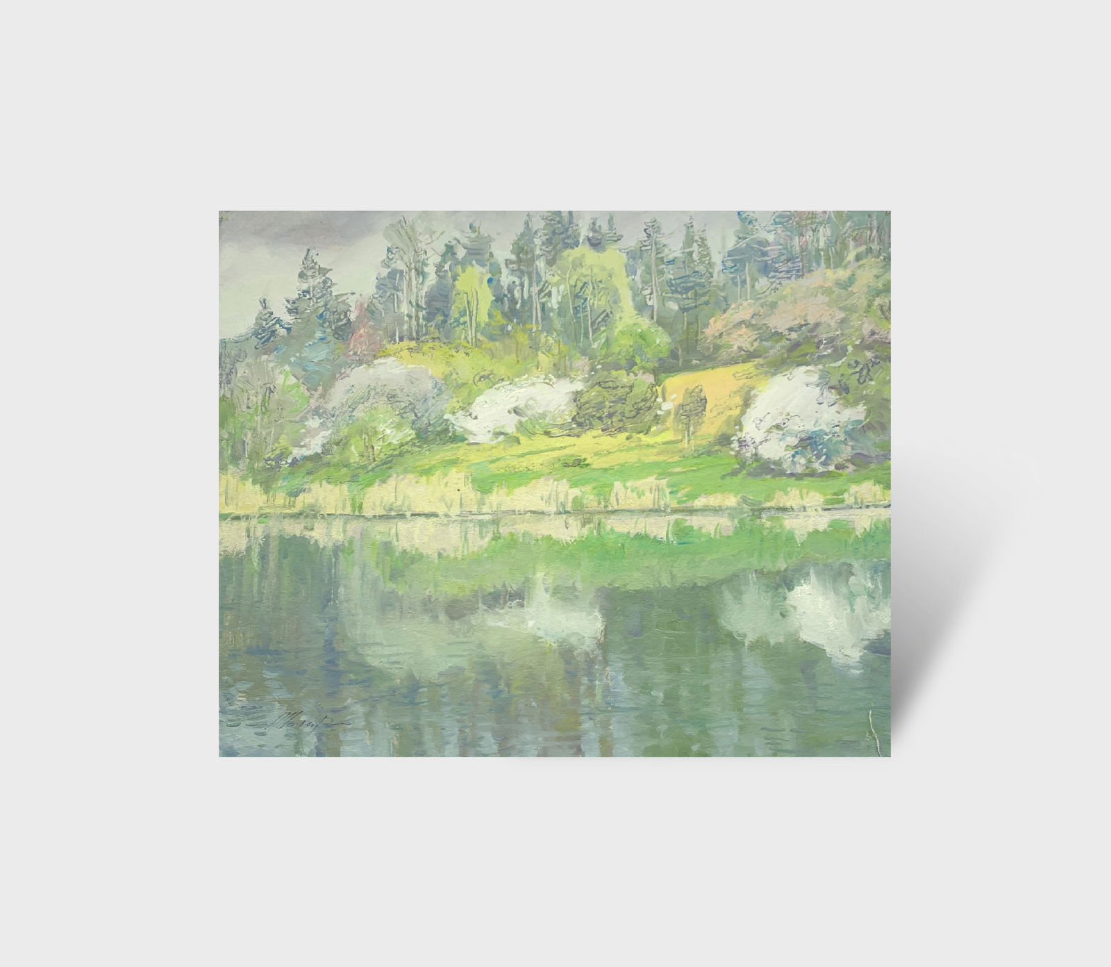 Oil painting Morning Oleksandr Oleksandrovich Nazarenko - 12