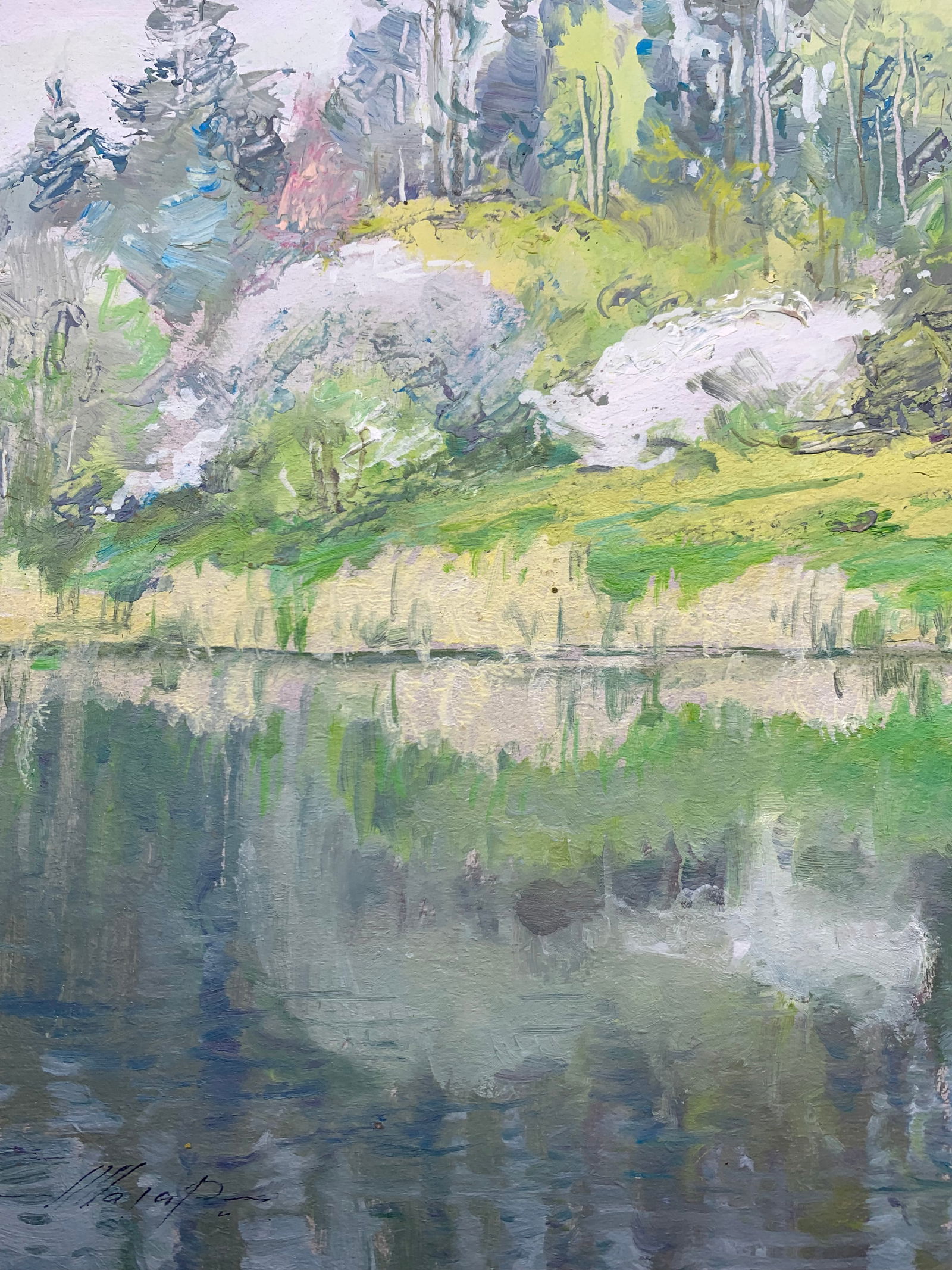 Oil painting Morning Oleksandr Oleksandrovich Nazarenko - 5