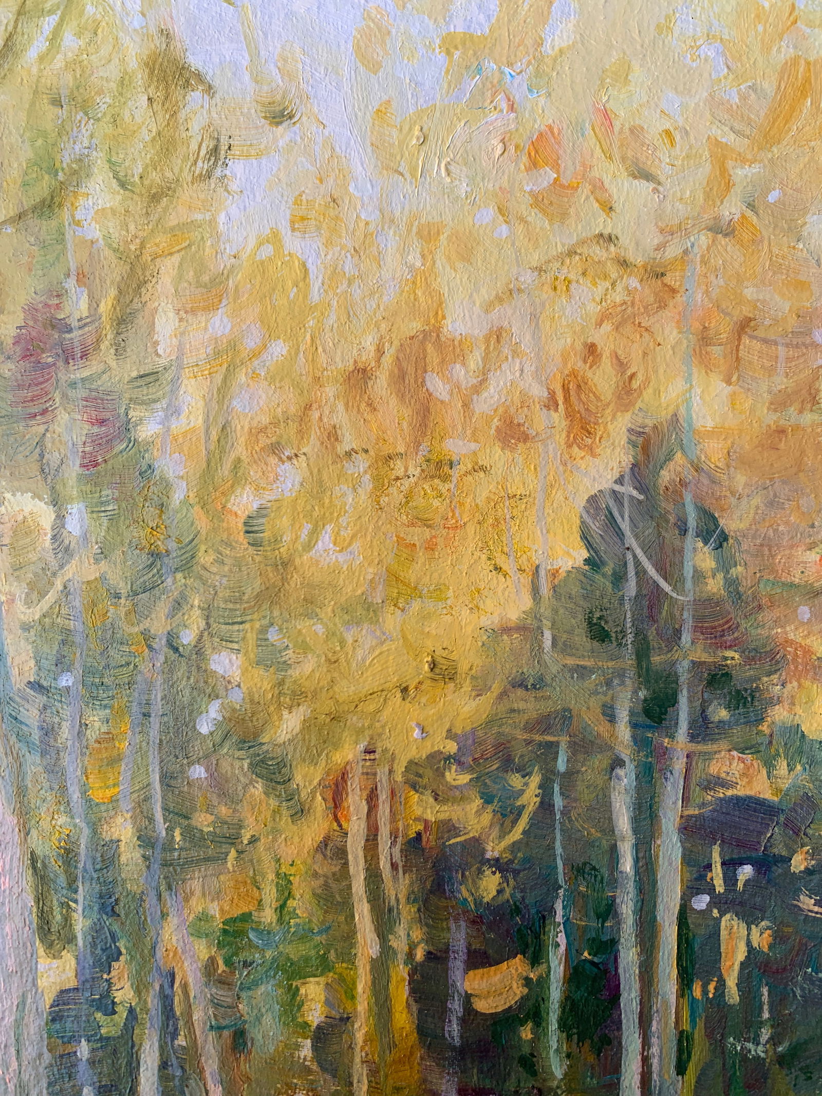 Oil painting In the forest Oleksandr Oleksandrovich Nazarenko - 4