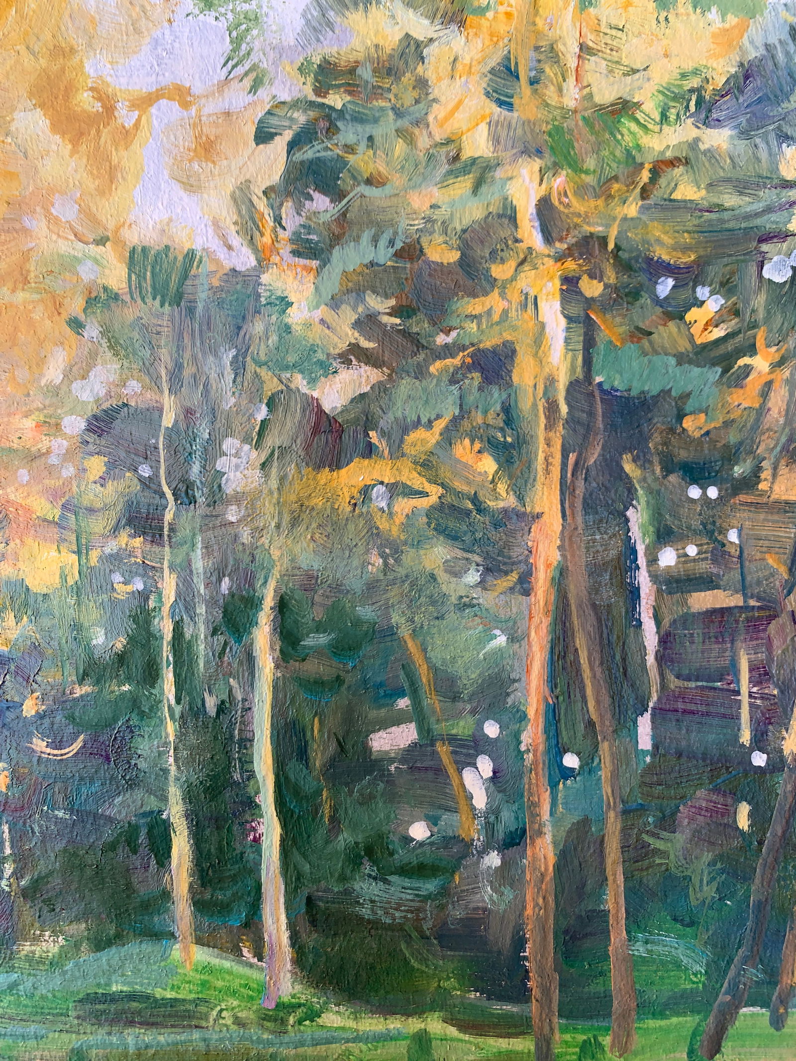 Oil painting In the forest Oleksandr Oleksandrovich Nazarenko - 9