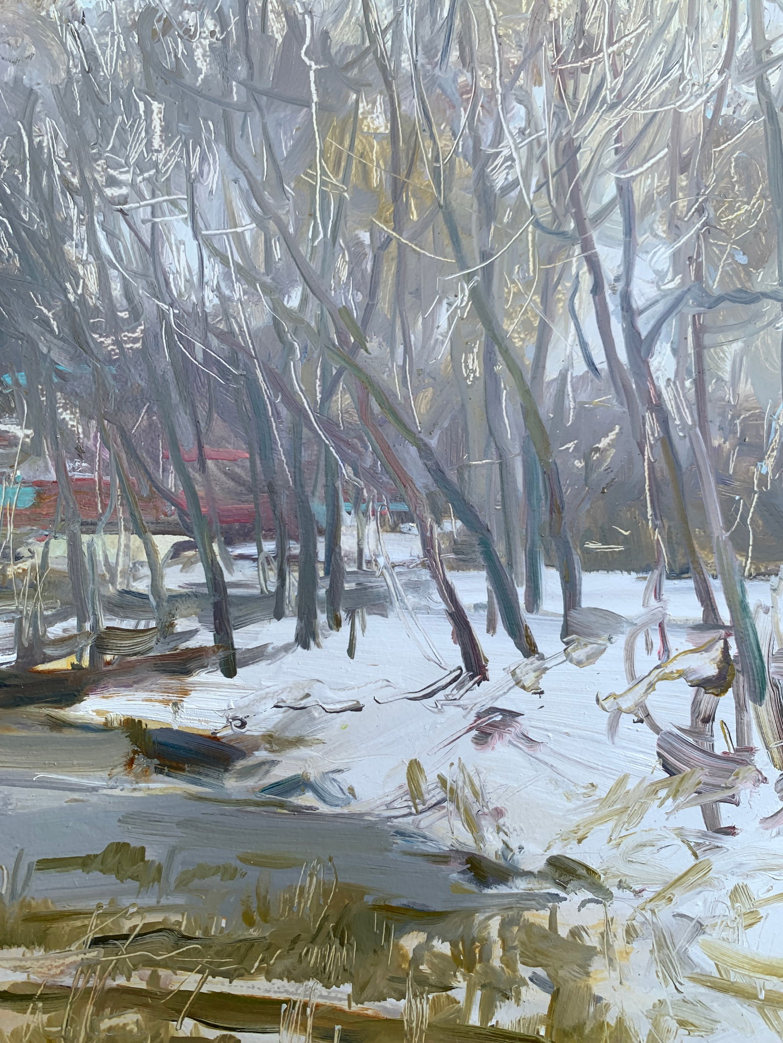 Oil painting Near the lake Oleksandr Oleksandrovich Nazarenko - 10