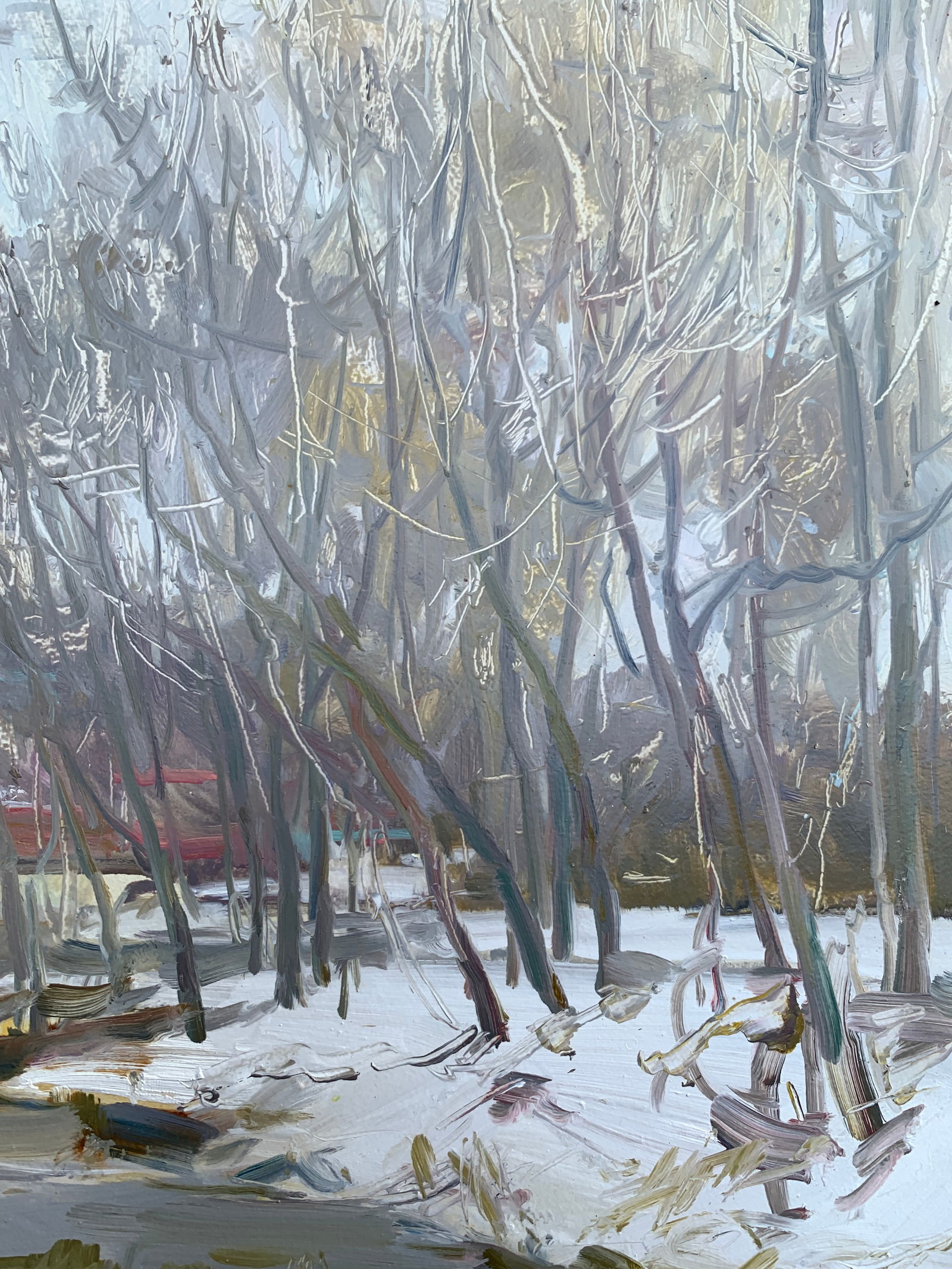 Oil painting Near the lake Oleksandr Oleksandrovich Nazarenko - 9