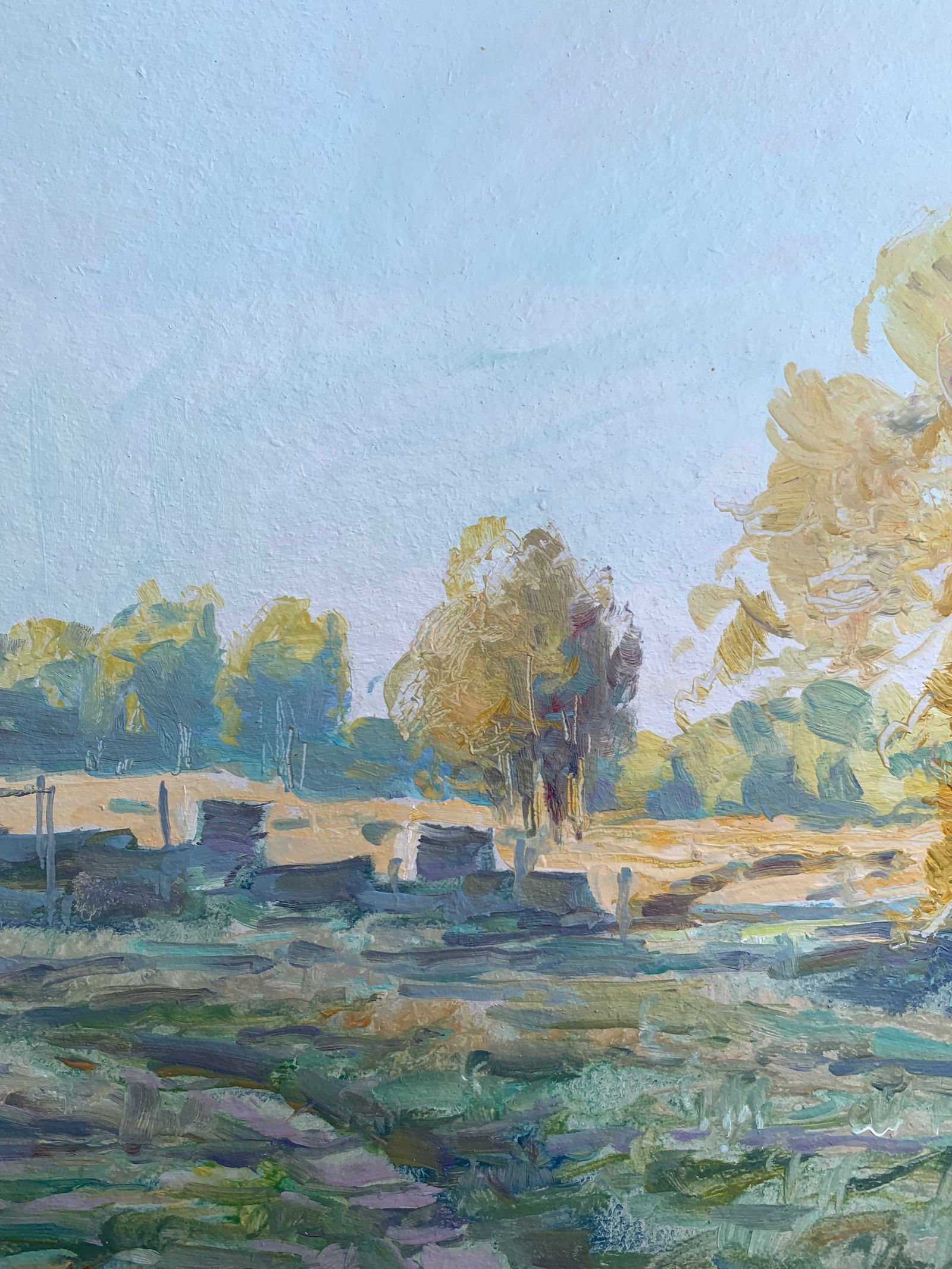 Oil painting Evening Oleksandr Oleksandrovich Nazarenko - 4