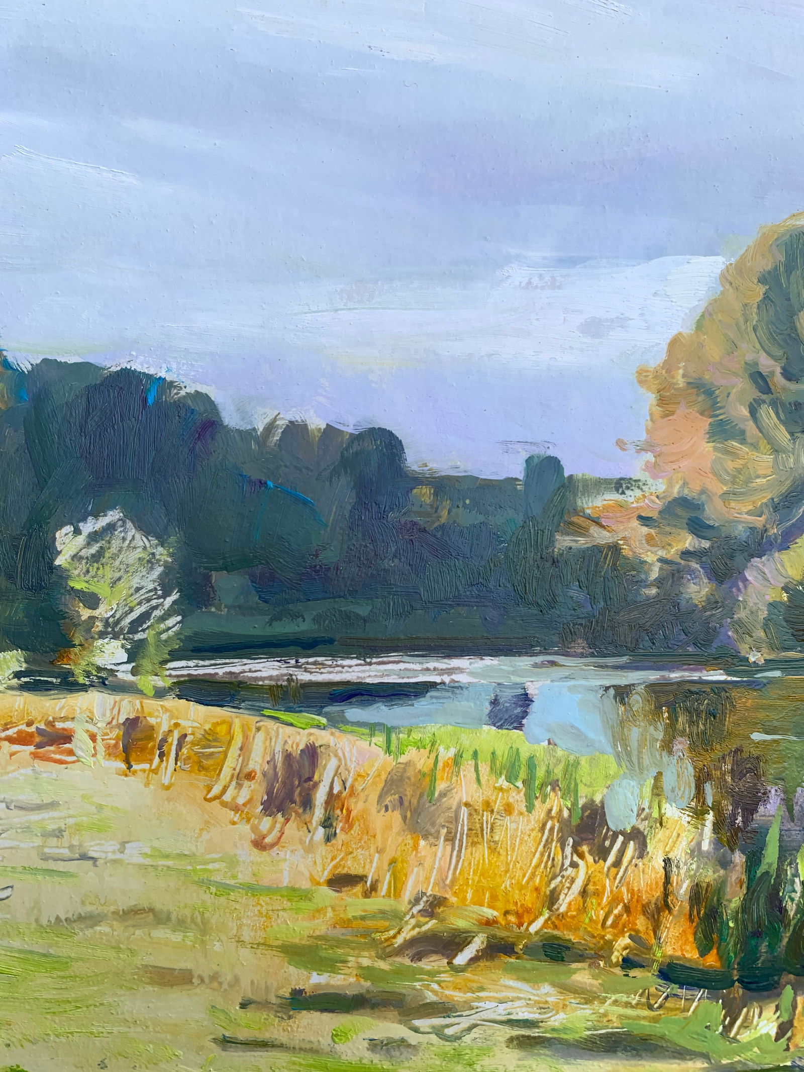 Oil painting Evening Oleksandr Oleksandrovich Nazarenko - 4