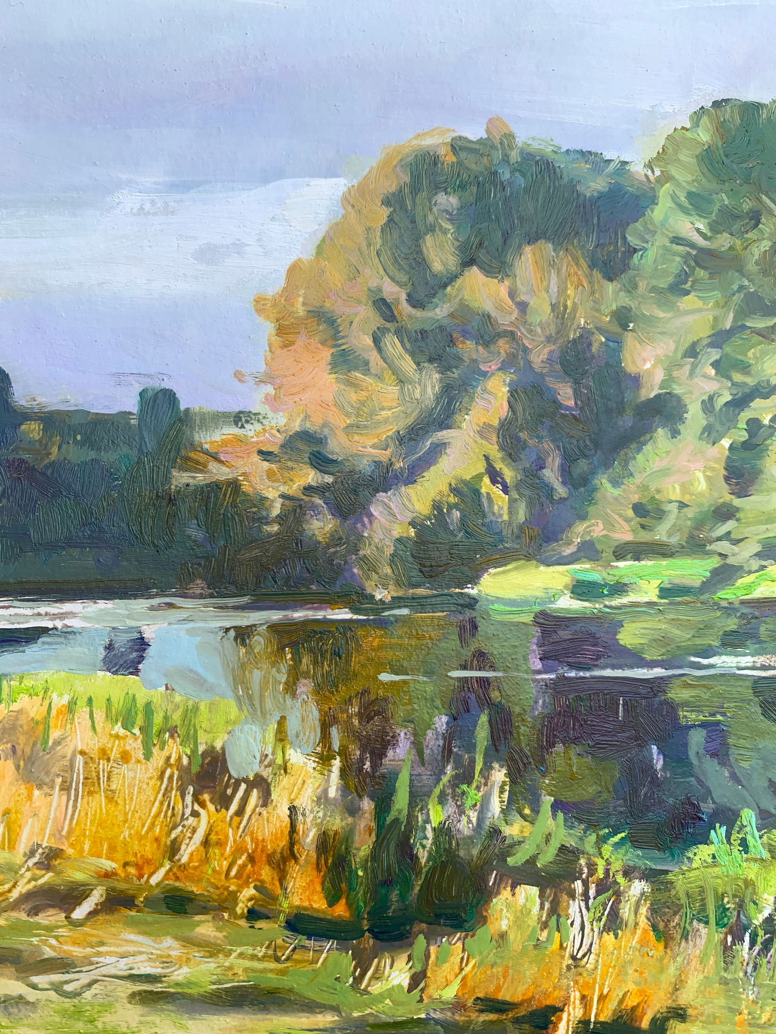 Oil painting Evening Oleksandr Oleksandrovich Nazarenko - 6