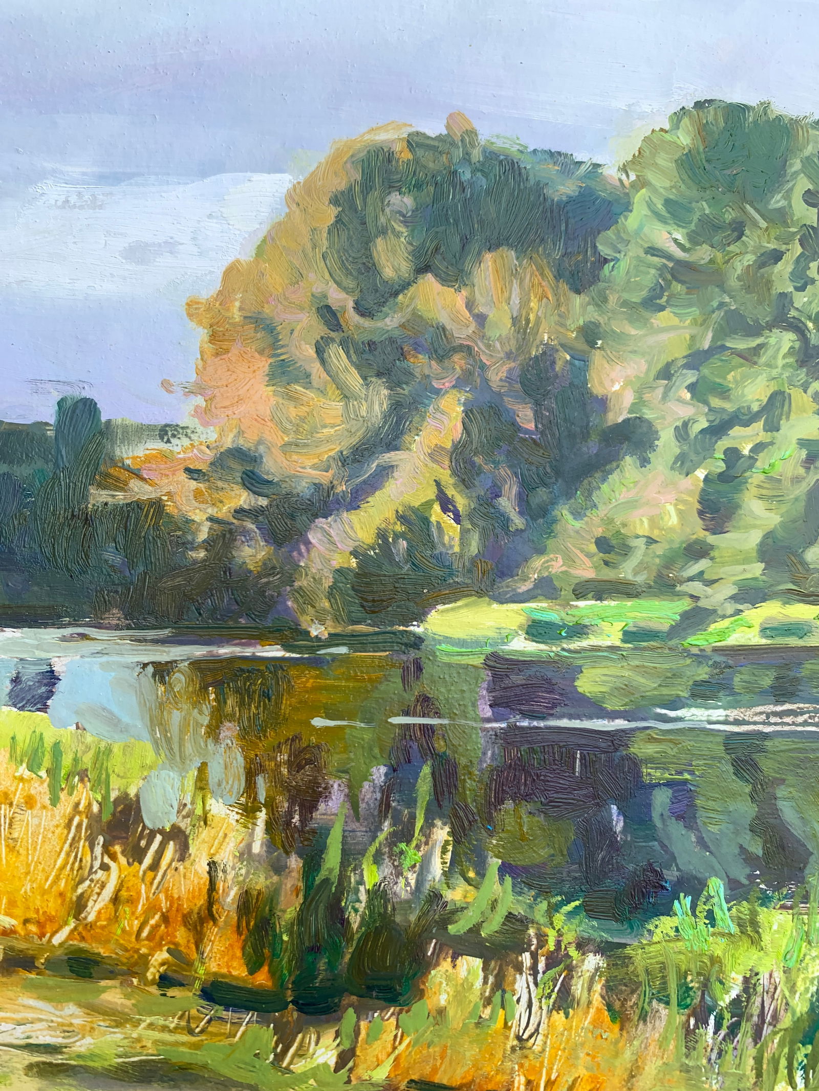 Oil painting Evening Oleksandr Oleksandrovich Nazarenko - 7