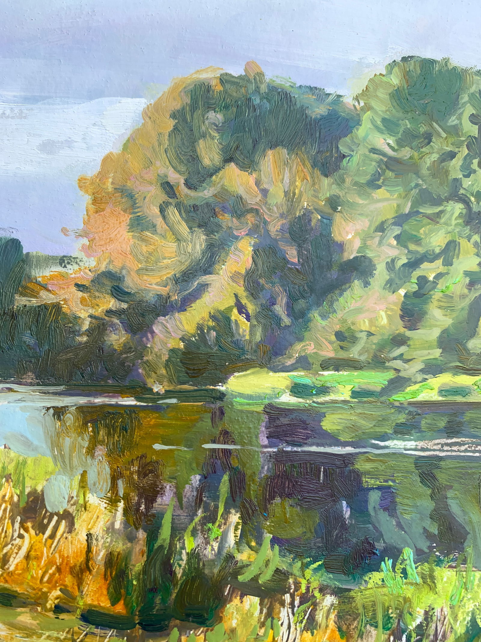 Oil painting Evening Oleksandr Oleksandrovich Nazarenko - 8