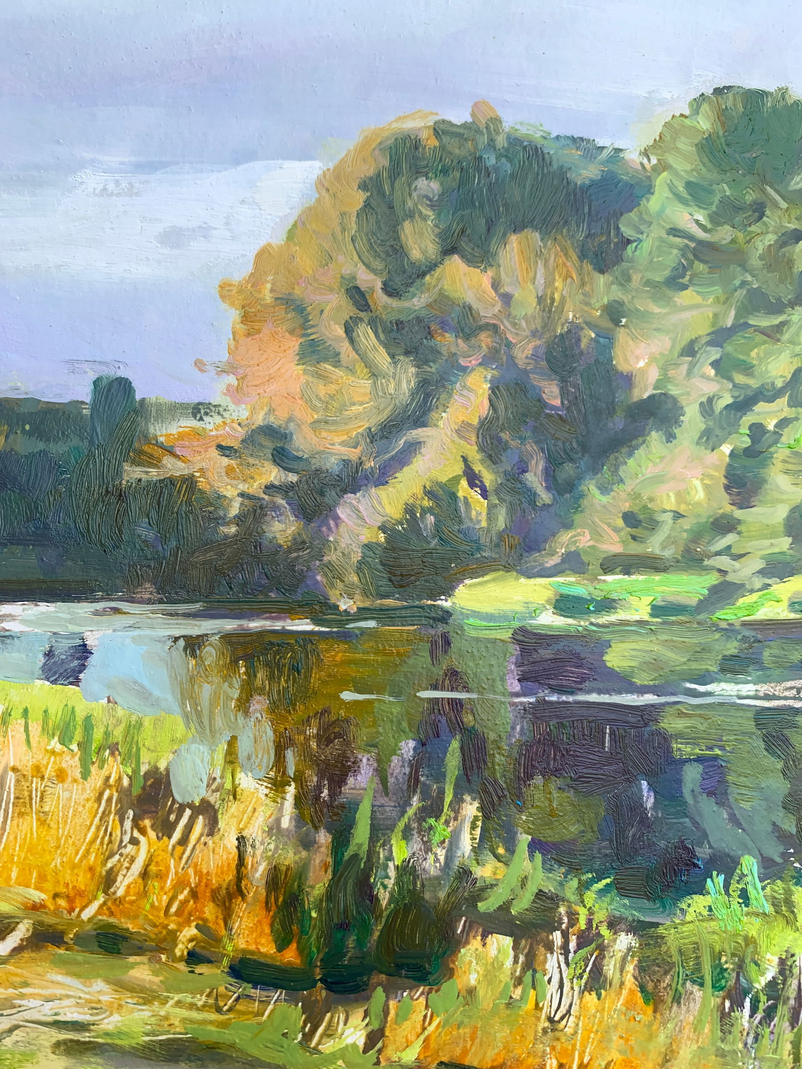 Oil painting Evening Oleksandr Oleksandrovich Nazarenko - 9