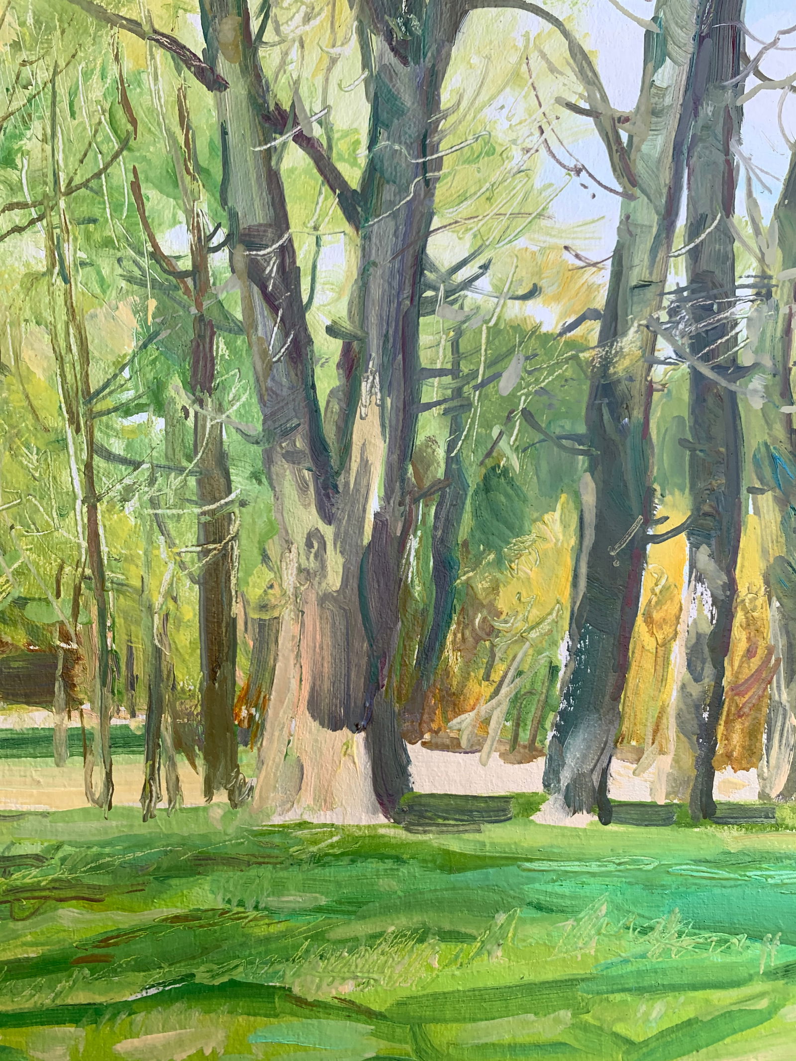 Oil painting April Oleksandr Oleksandrovich Nazarenko - 10