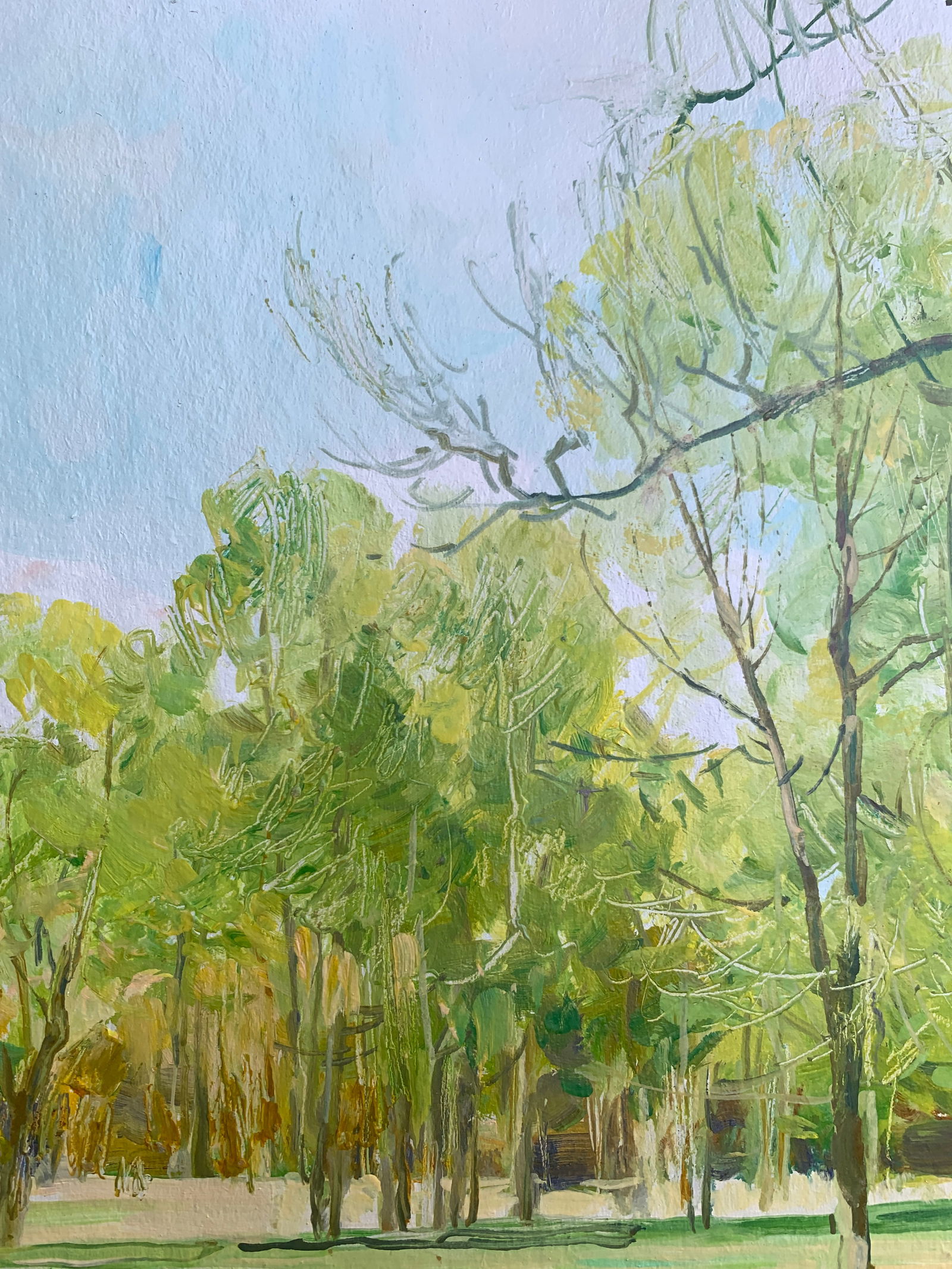 Oil painting April Oleksandr Oleksandrovich Nazarenko - 4