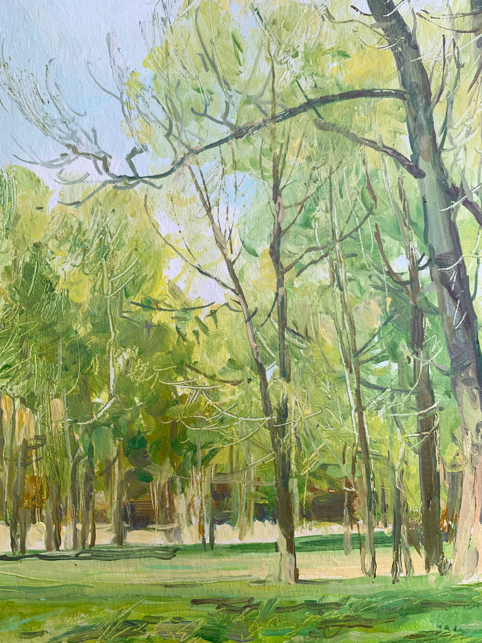 Oil painting April Oleksandr Oleksandrovich Nazarenko - 6