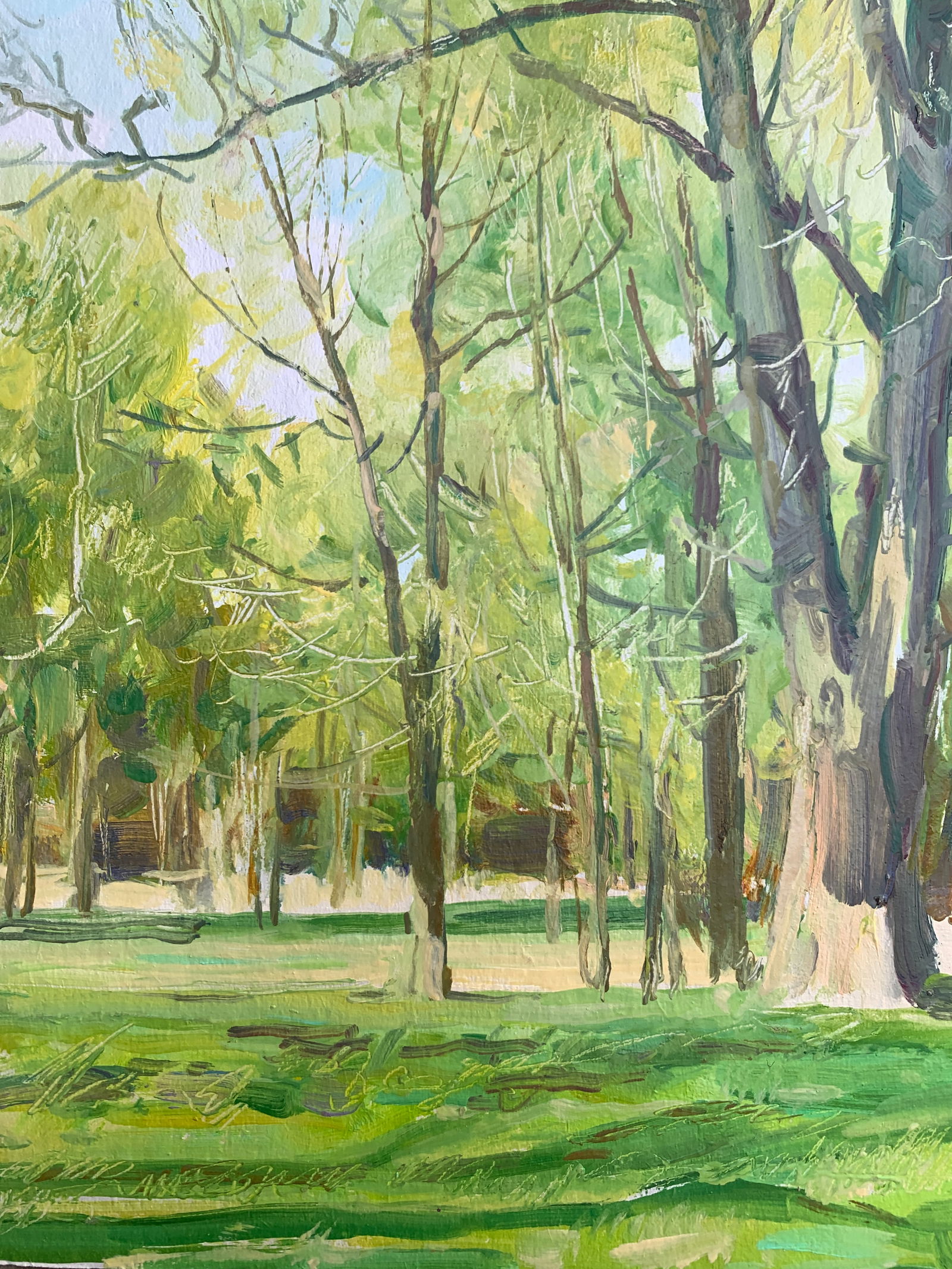 Oil painting April Oleksandr Oleksandrovich Nazarenko - 7