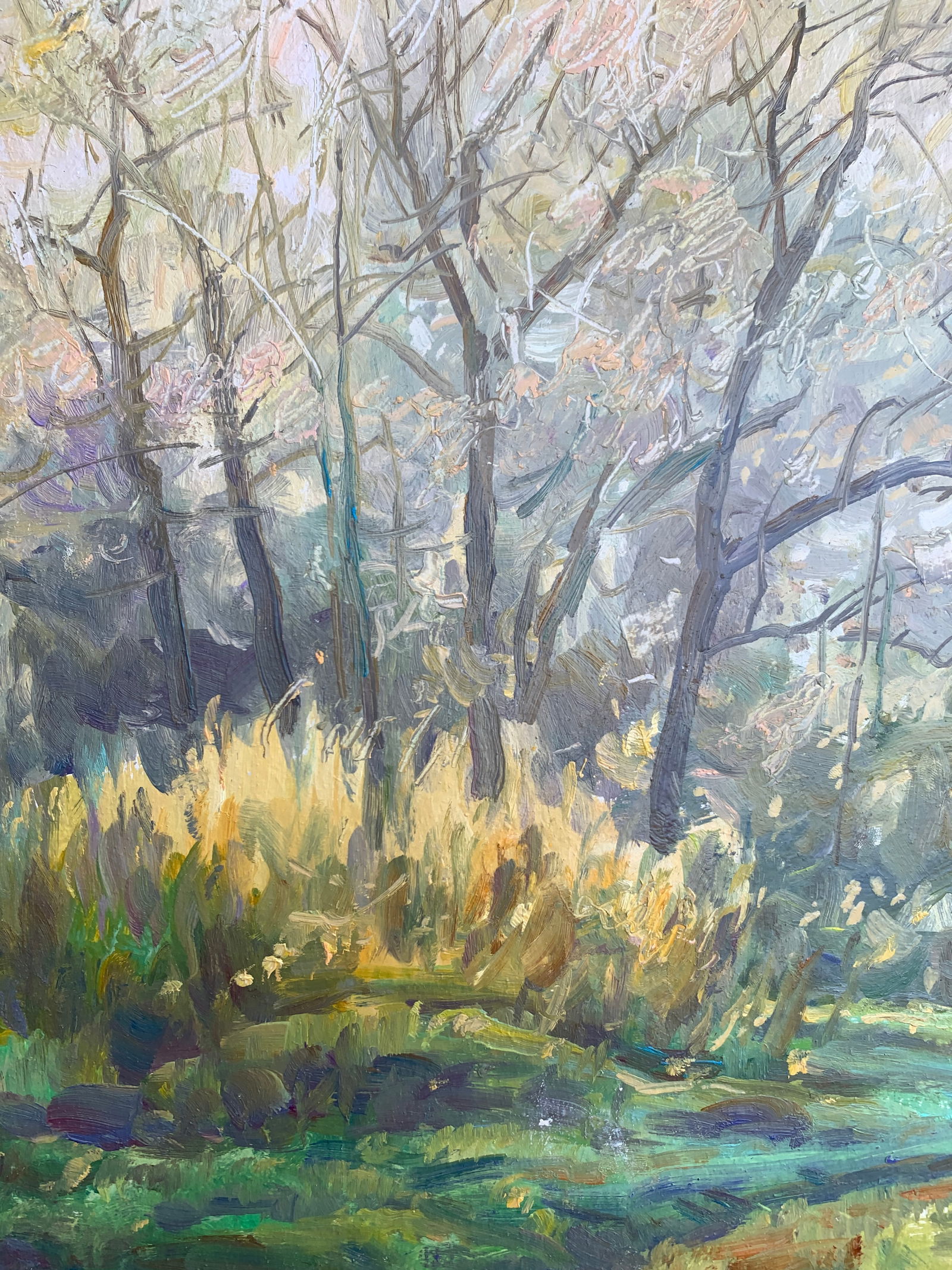 Oil painting Autumn day Oleksandr Oleksandrovich Nazarenko - 5