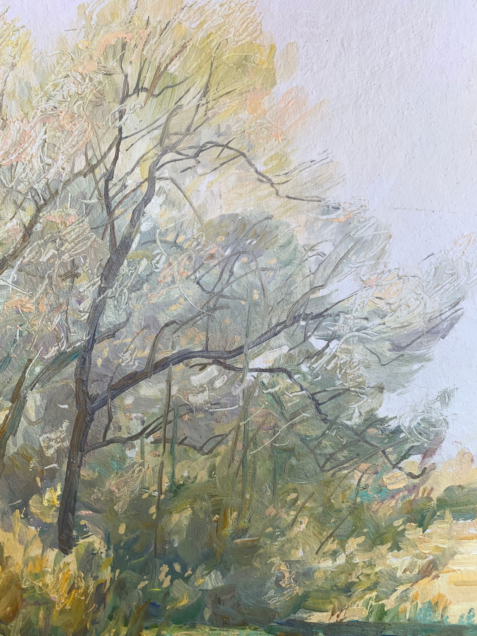 Oil painting Autumn day Oleksandr Oleksandrovich Nazarenko - 6