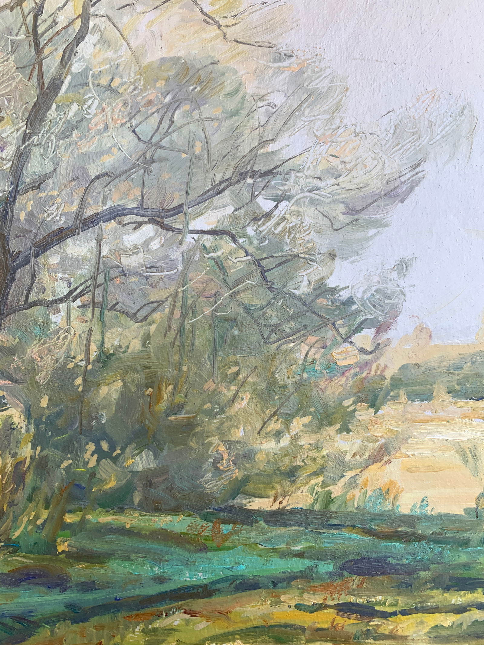 Oil painting Autumn day Oleksandr Oleksandrovich Nazarenko - 7