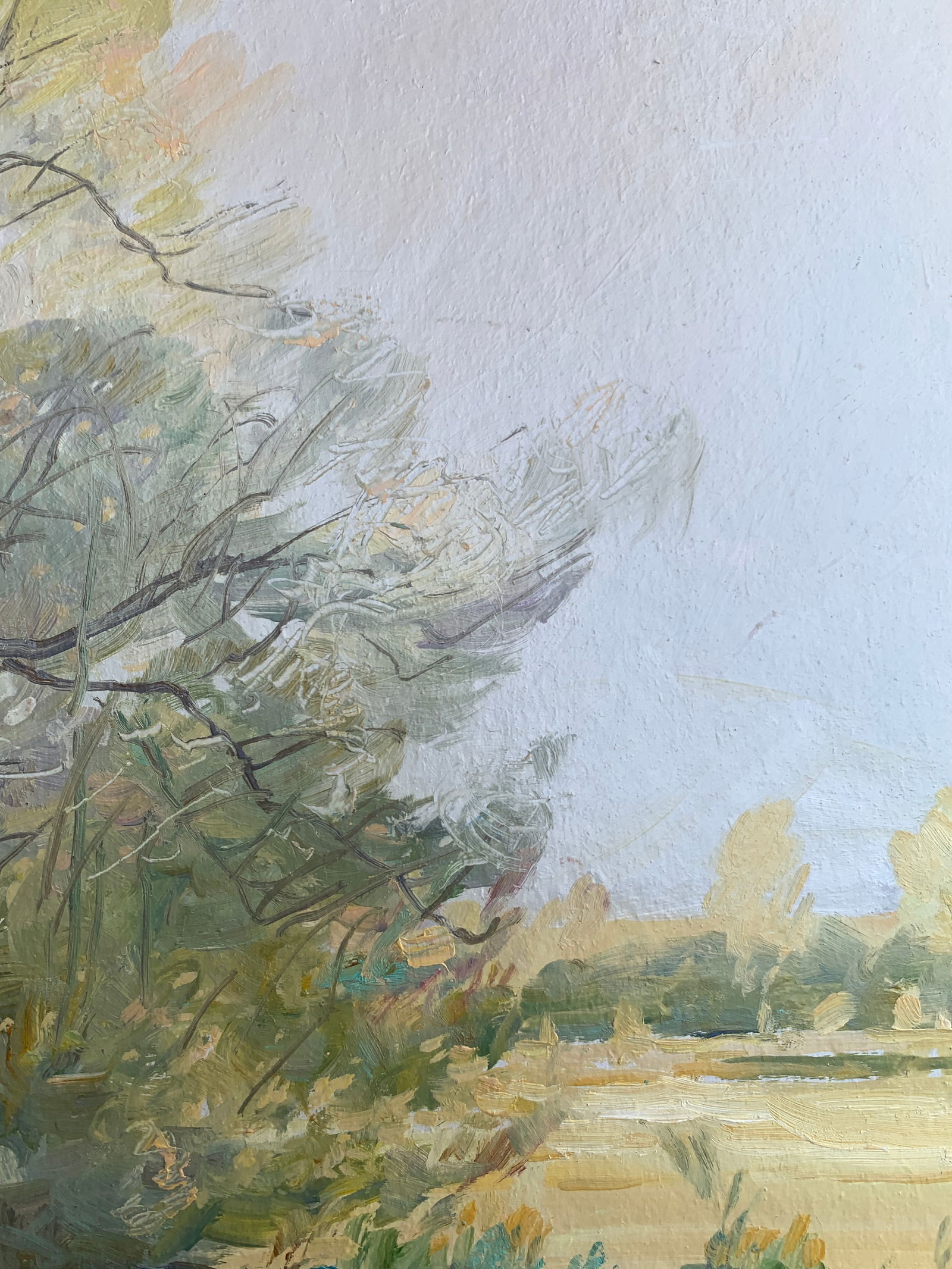 Oil painting Autumn day Oleksandr Oleksandrovich Nazarenko - 8