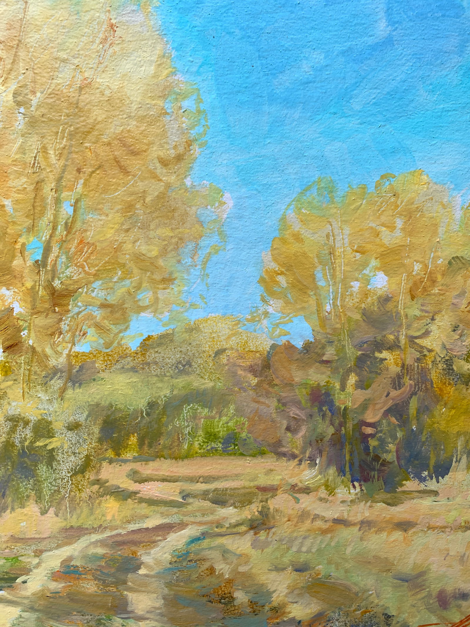 Oil painting A warm day Oleksandr Oleksandrovich Nazarenko - 7