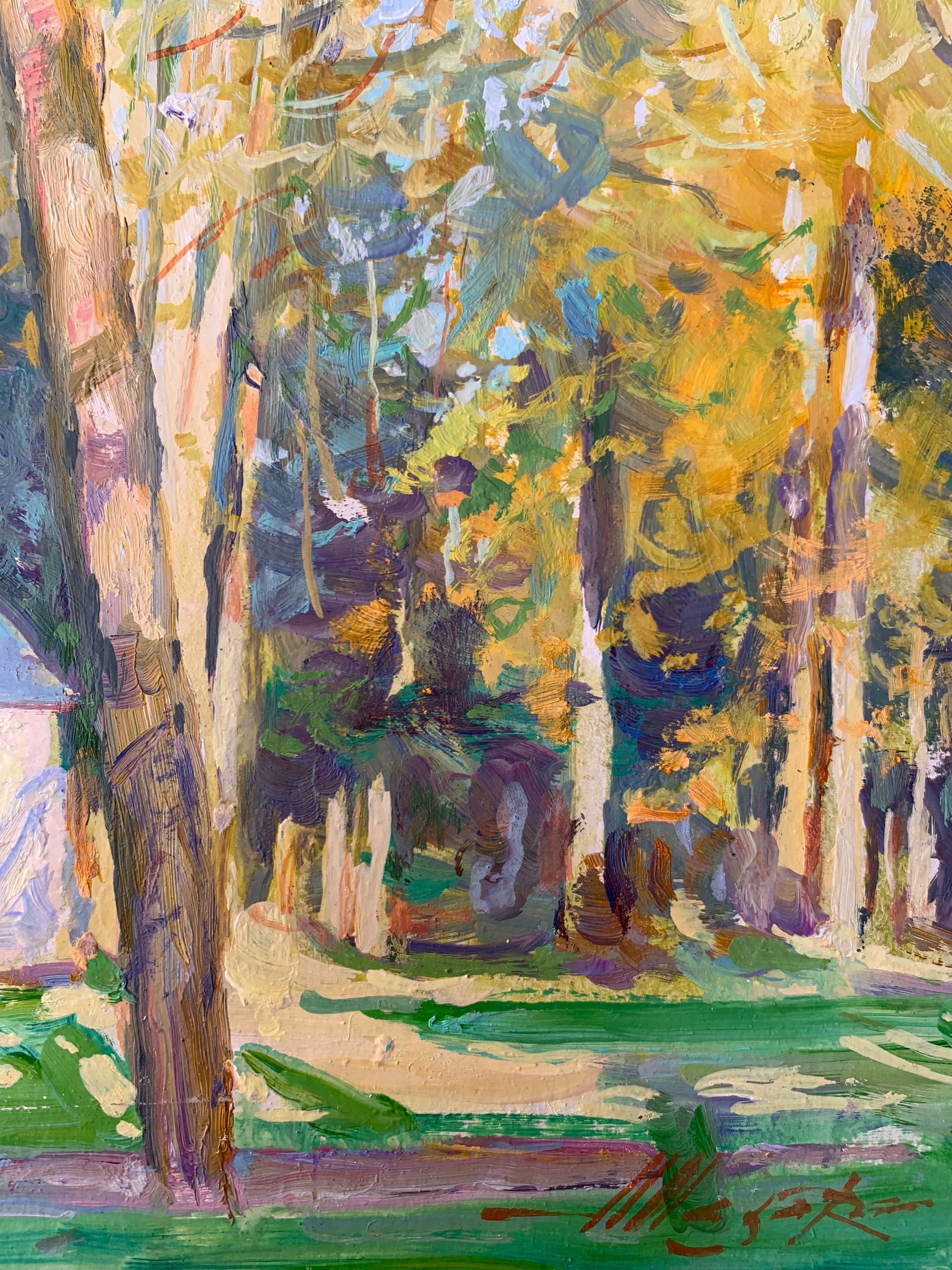 Oil painting In the forest Oleksandr Oleksandrovich Nazarenko - 10