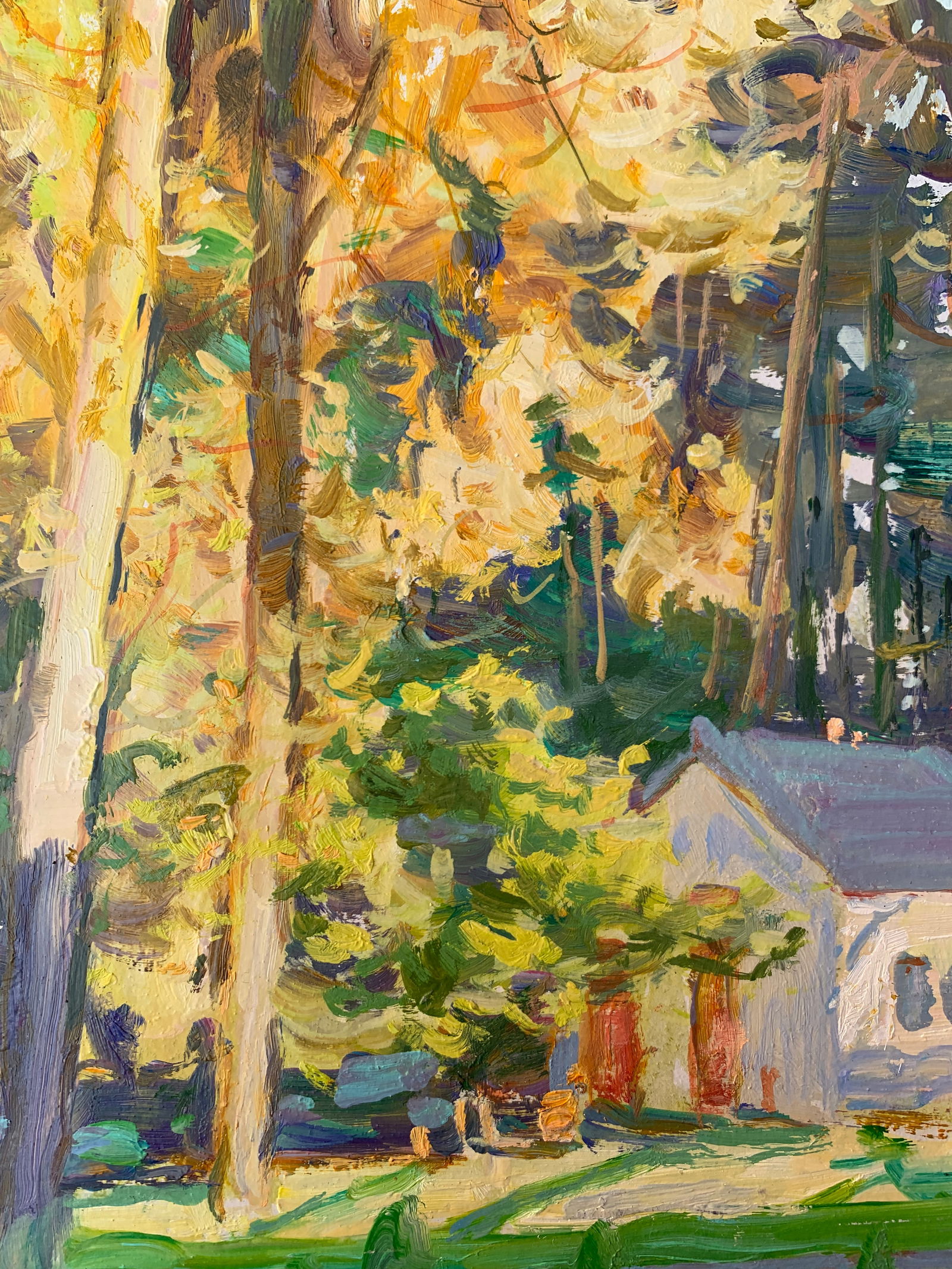 Oil painting In the forest Oleksandr Oleksandrovich Nazarenko - 3