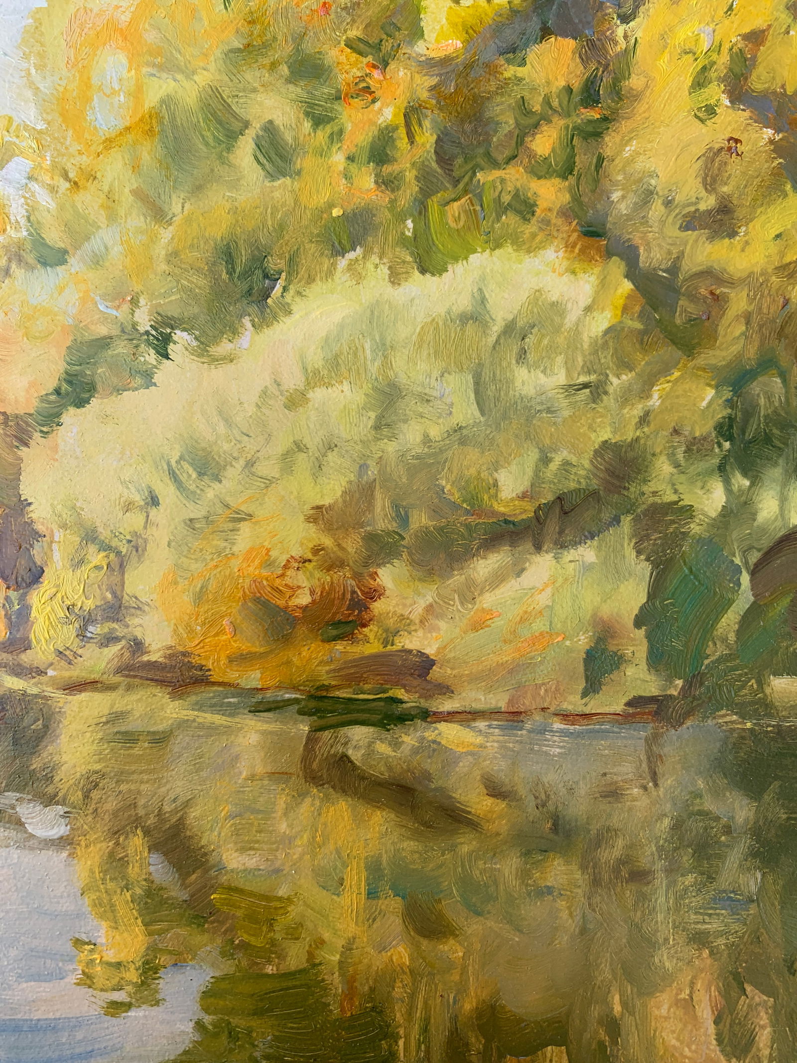 Oil painting Warm day Oleksandr Oleksandrovich Nazarenko - 11