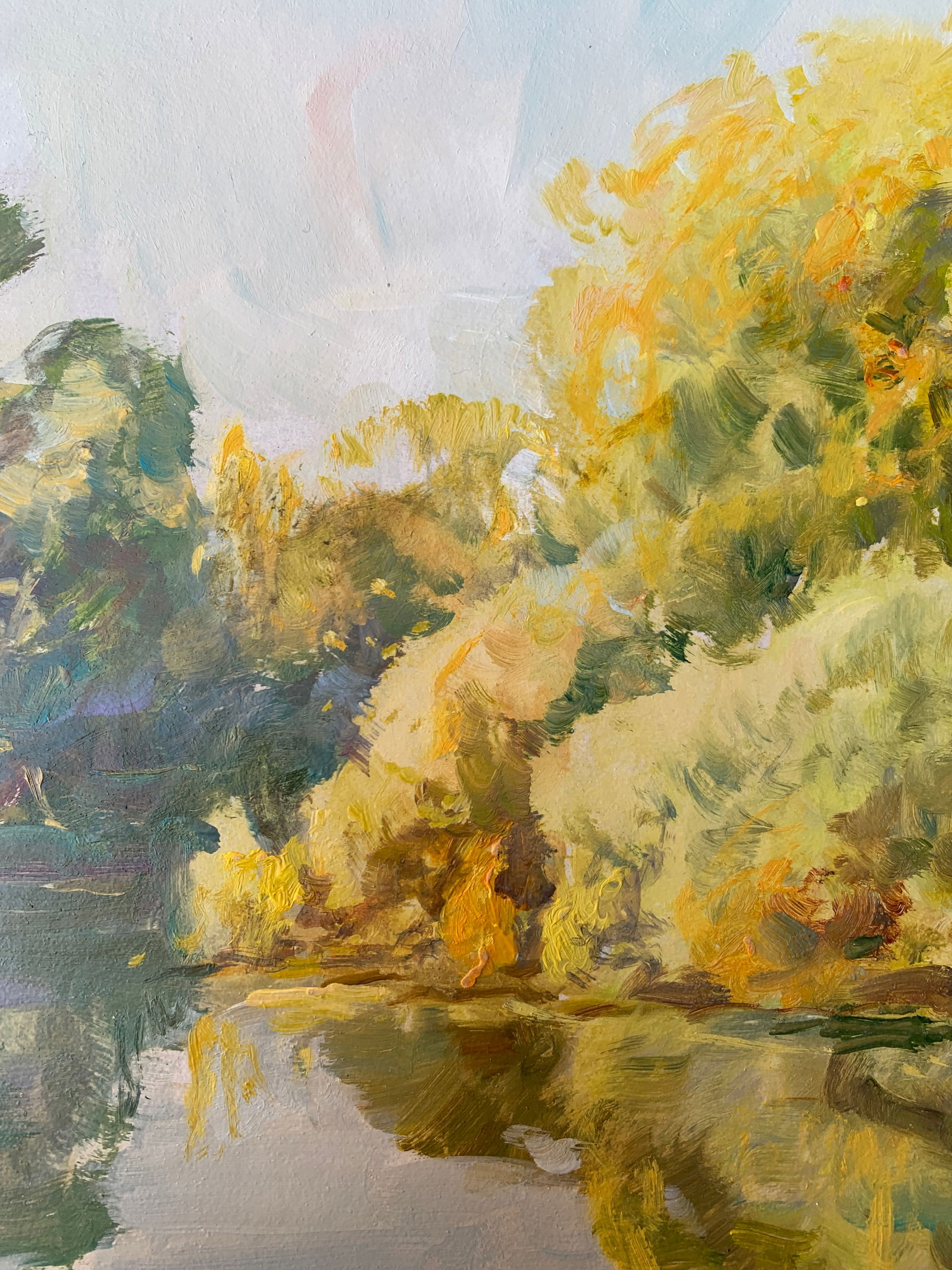 Oil painting Warm day Oleksandr Oleksandrovich Nazarenko - 6