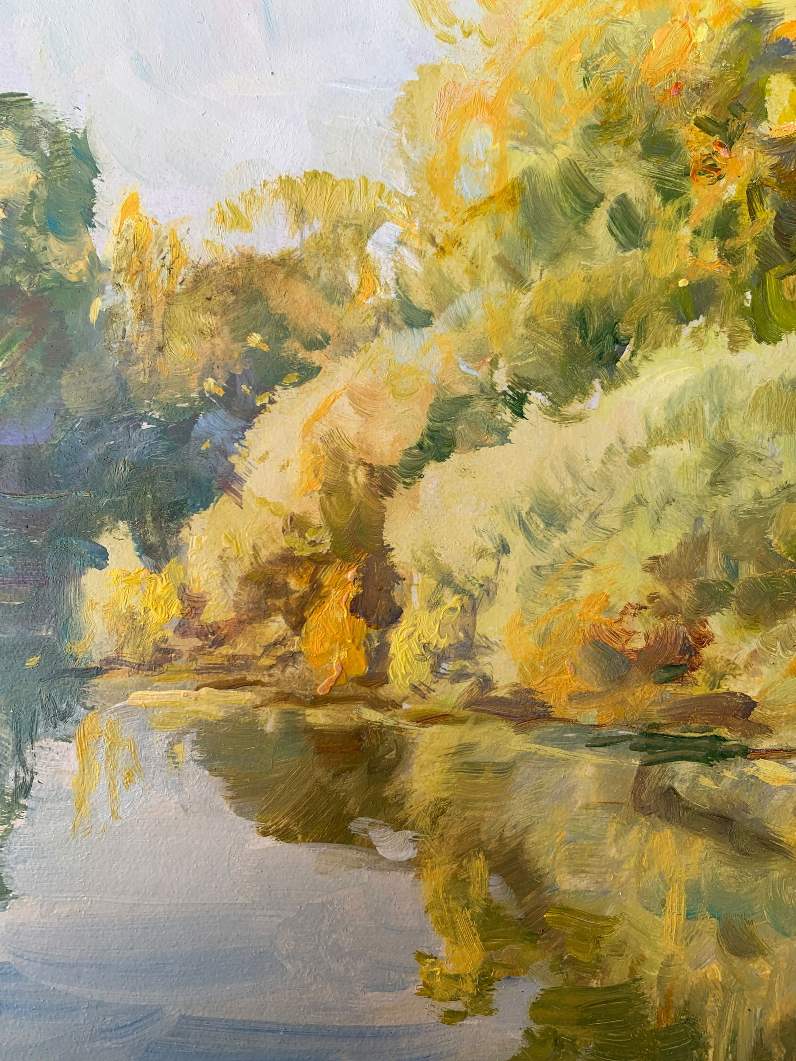 Oil painting Warm day Oleksandr Oleksandrovich Nazarenko - 7