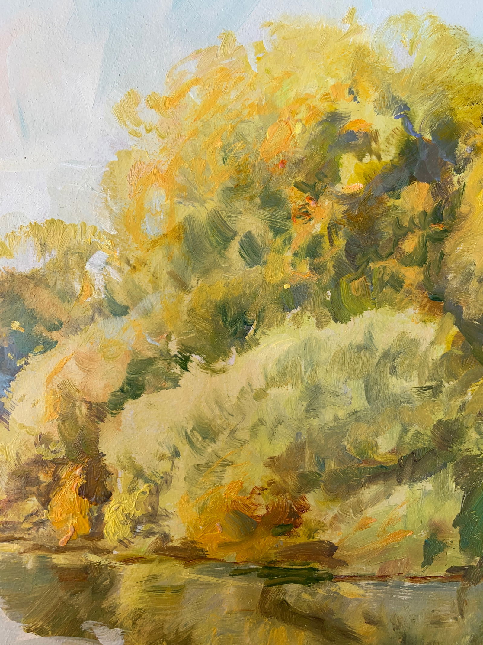 Oil painting Warm day Oleksandr Oleksandrovich Nazarenko - 8