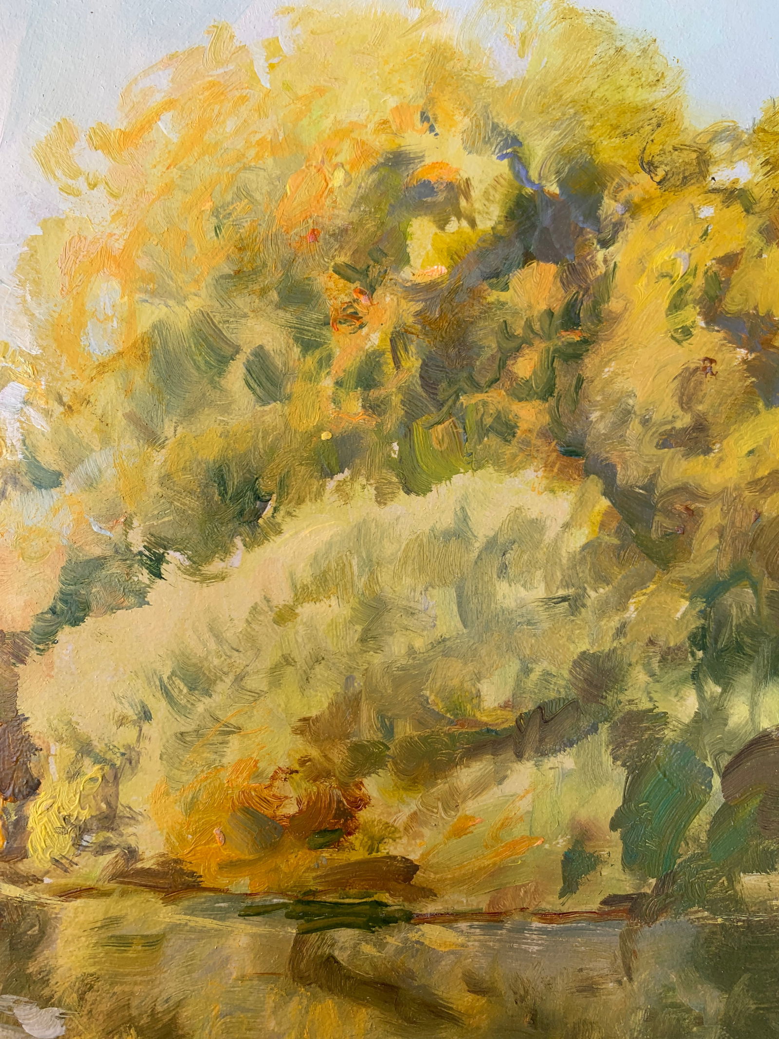 Oil painting Warm day Oleksandr Oleksandrovich Nazarenko - 9