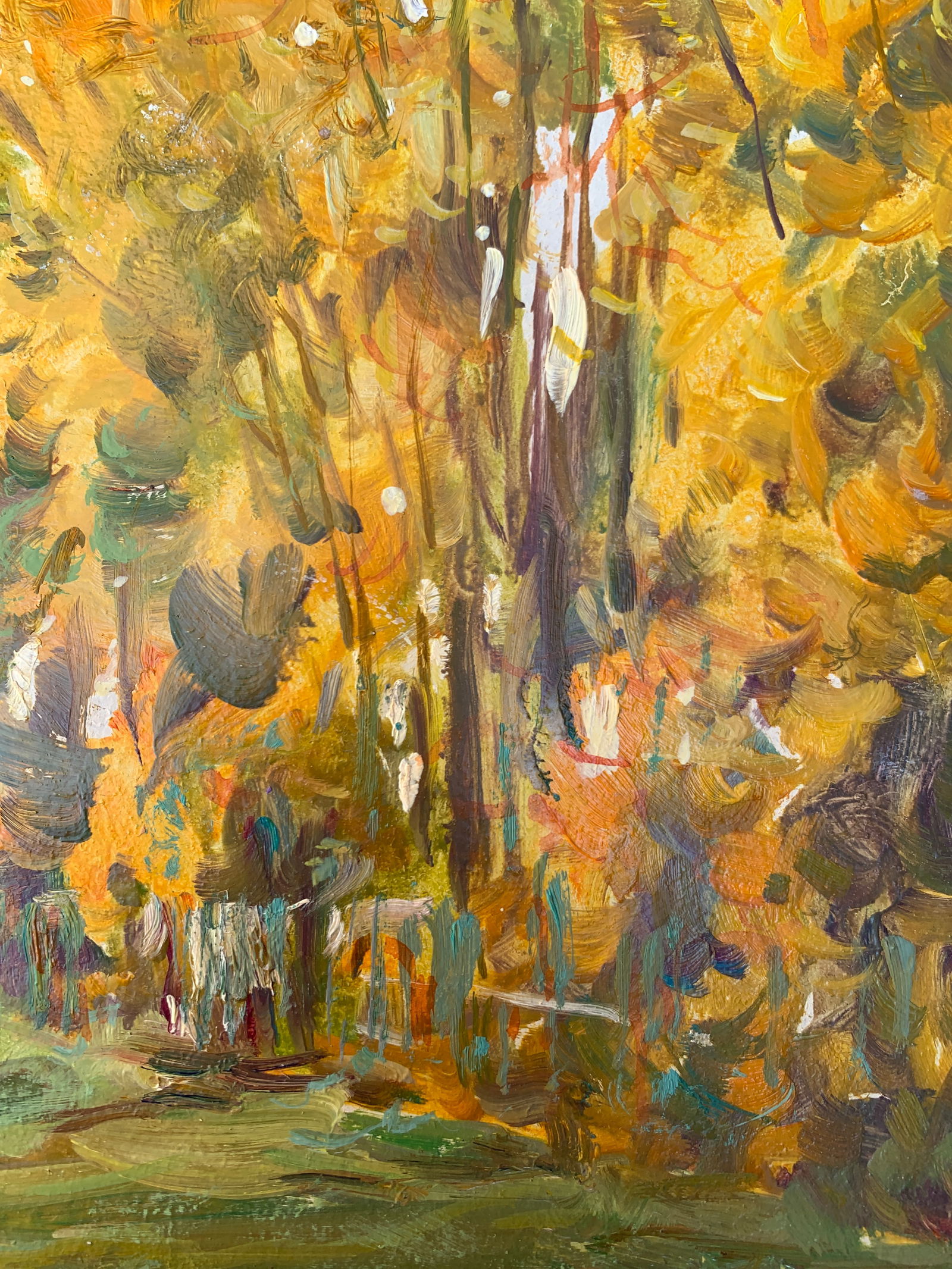 Oil painting Autumn Oleksandr Oleksandrovich Nazarenko - 11