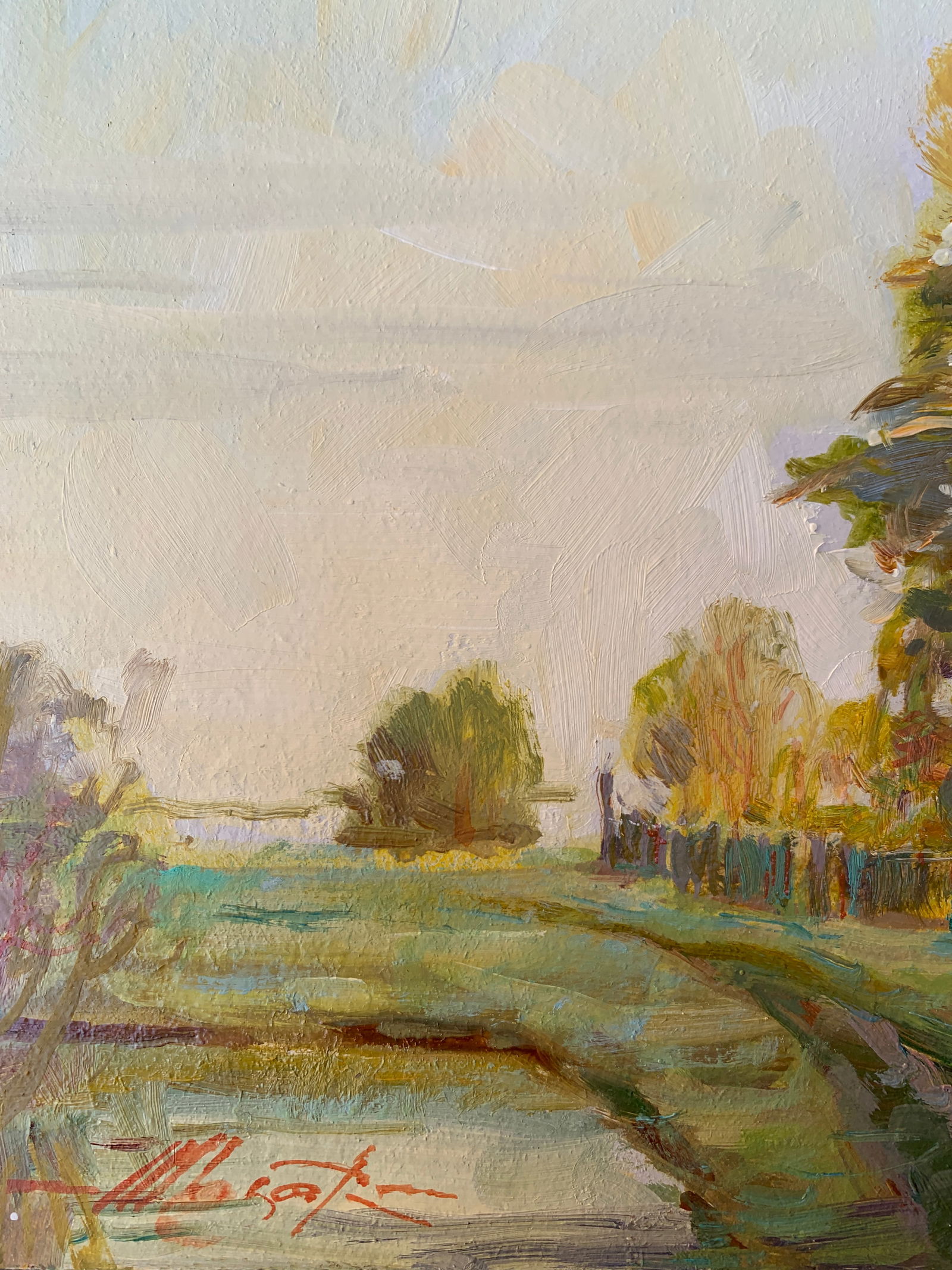 Oil painting Autumn Oleksandr Oleksandrovich Nazarenko - 5