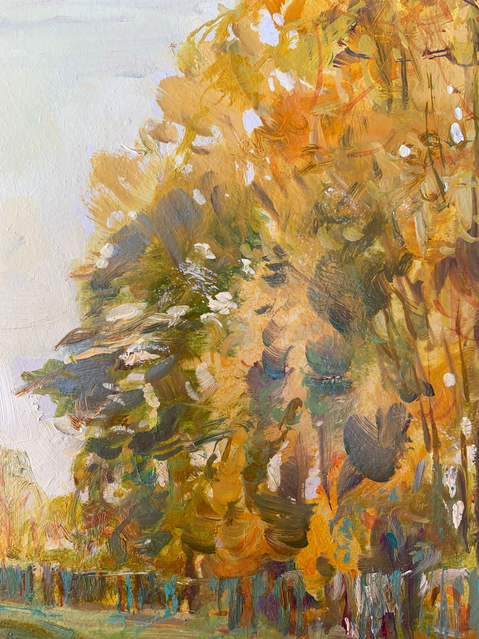 Oil painting Autumn Oleksandr Oleksandrovich Nazarenko - 6