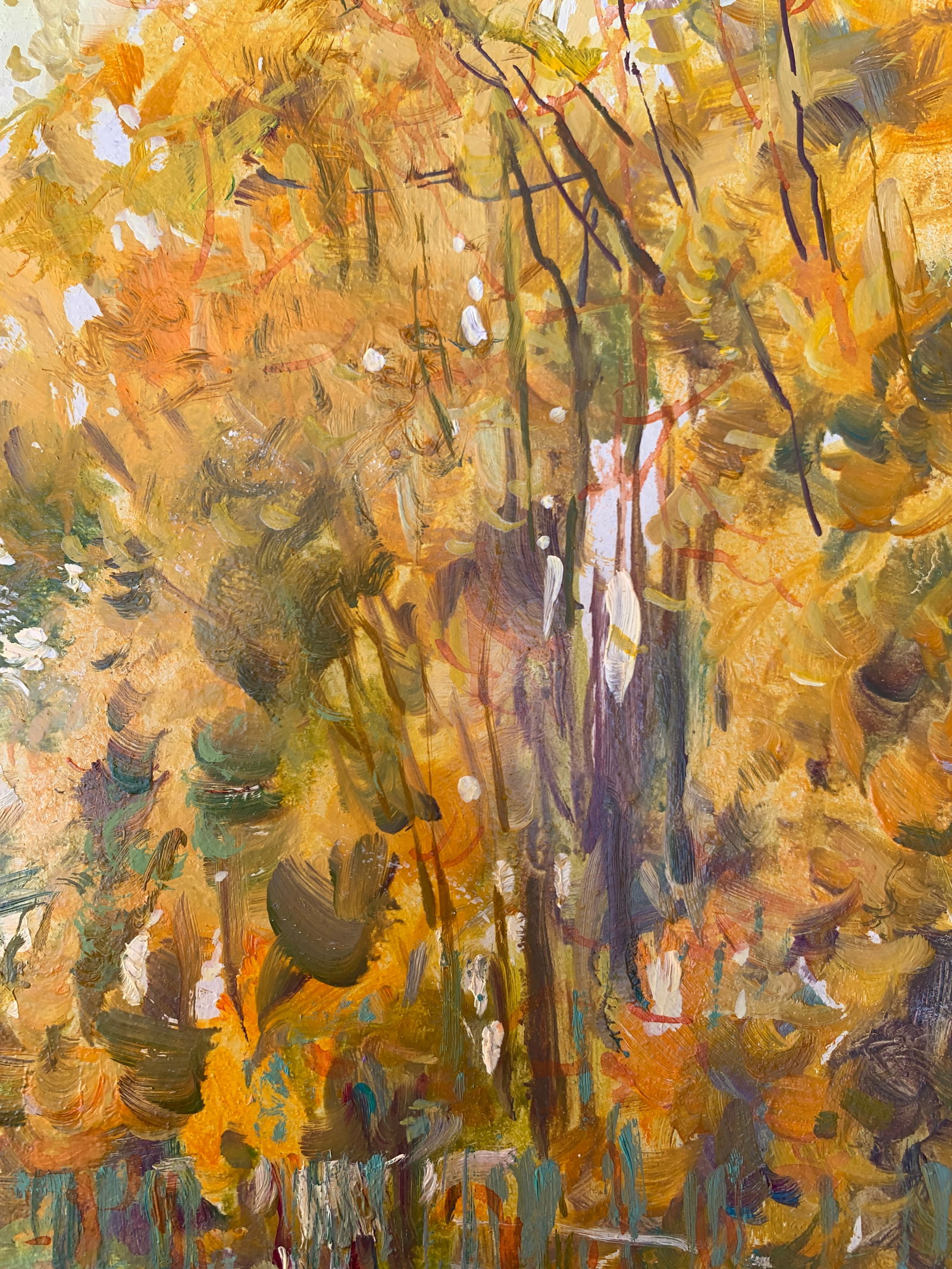 Oil painting Autumn Oleksandr Oleksandrovich Nazarenko - 7