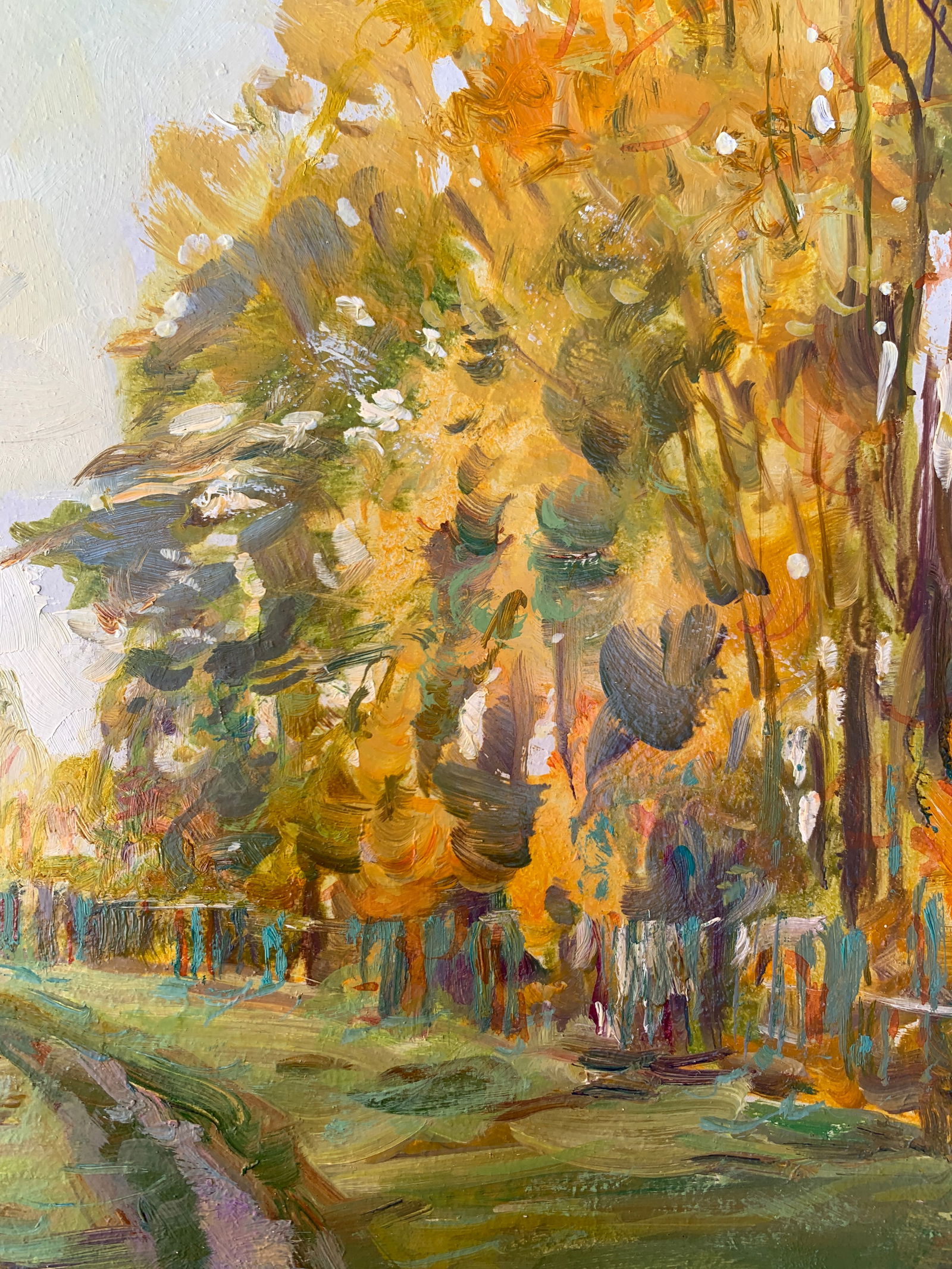 Oil painting Autumn Oleksandr Oleksandrovich Nazarenko - 8