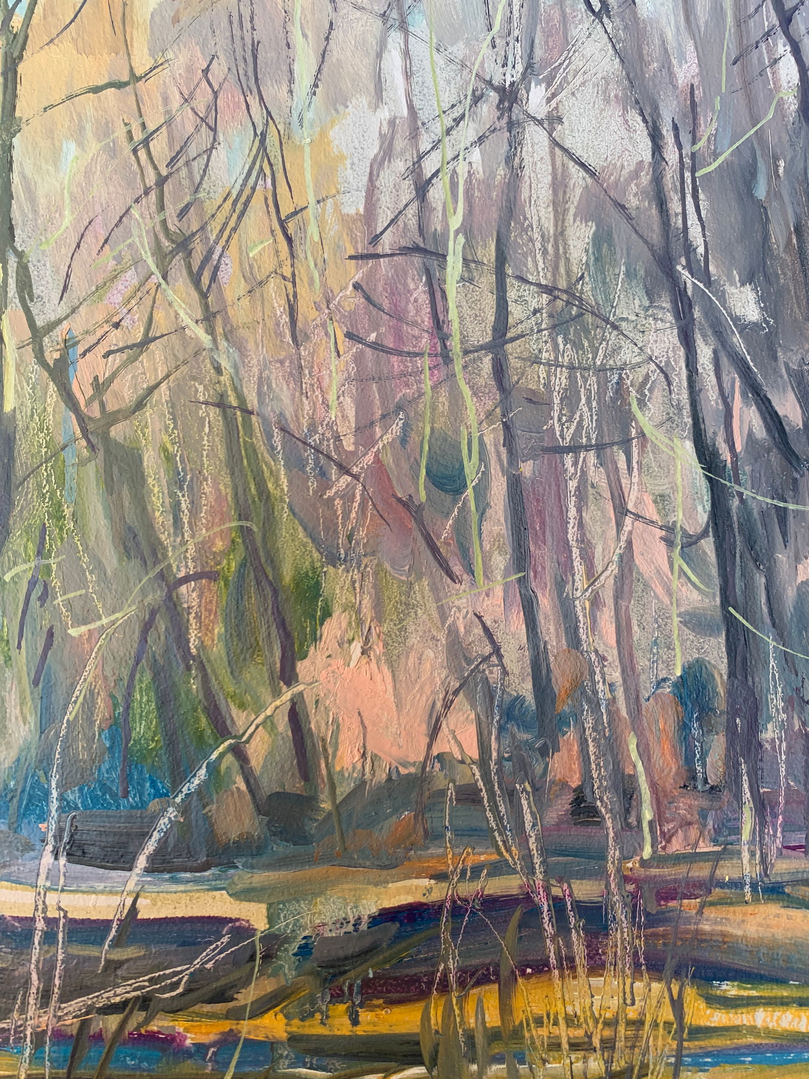 Oil painting Thaw Oleksandr Oleksandrovich Nazarenko - 10