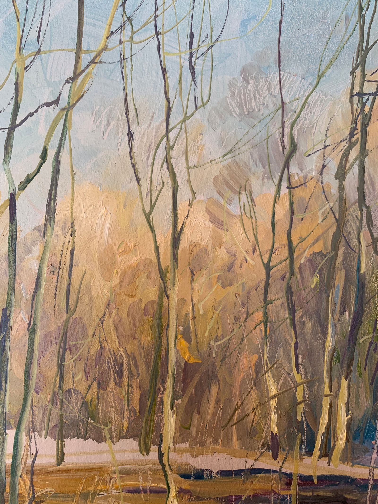 Oil painting Thaw Oleksandr Oleksandrovich Nazarenko - 4