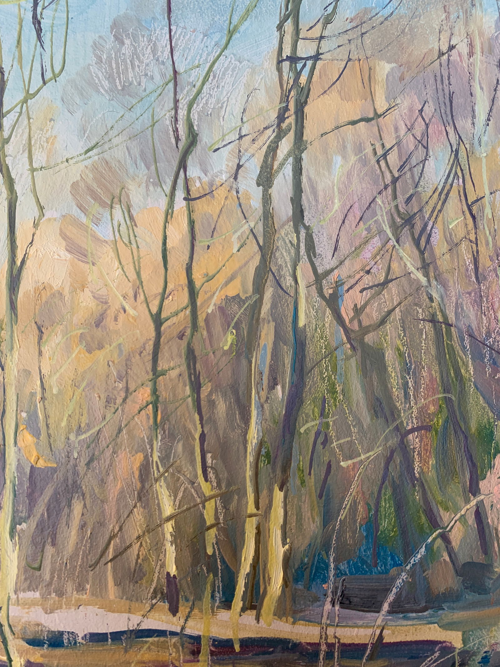 Oil painting Thaw Oleksandr Oleksandrovich Nazarenko - 6