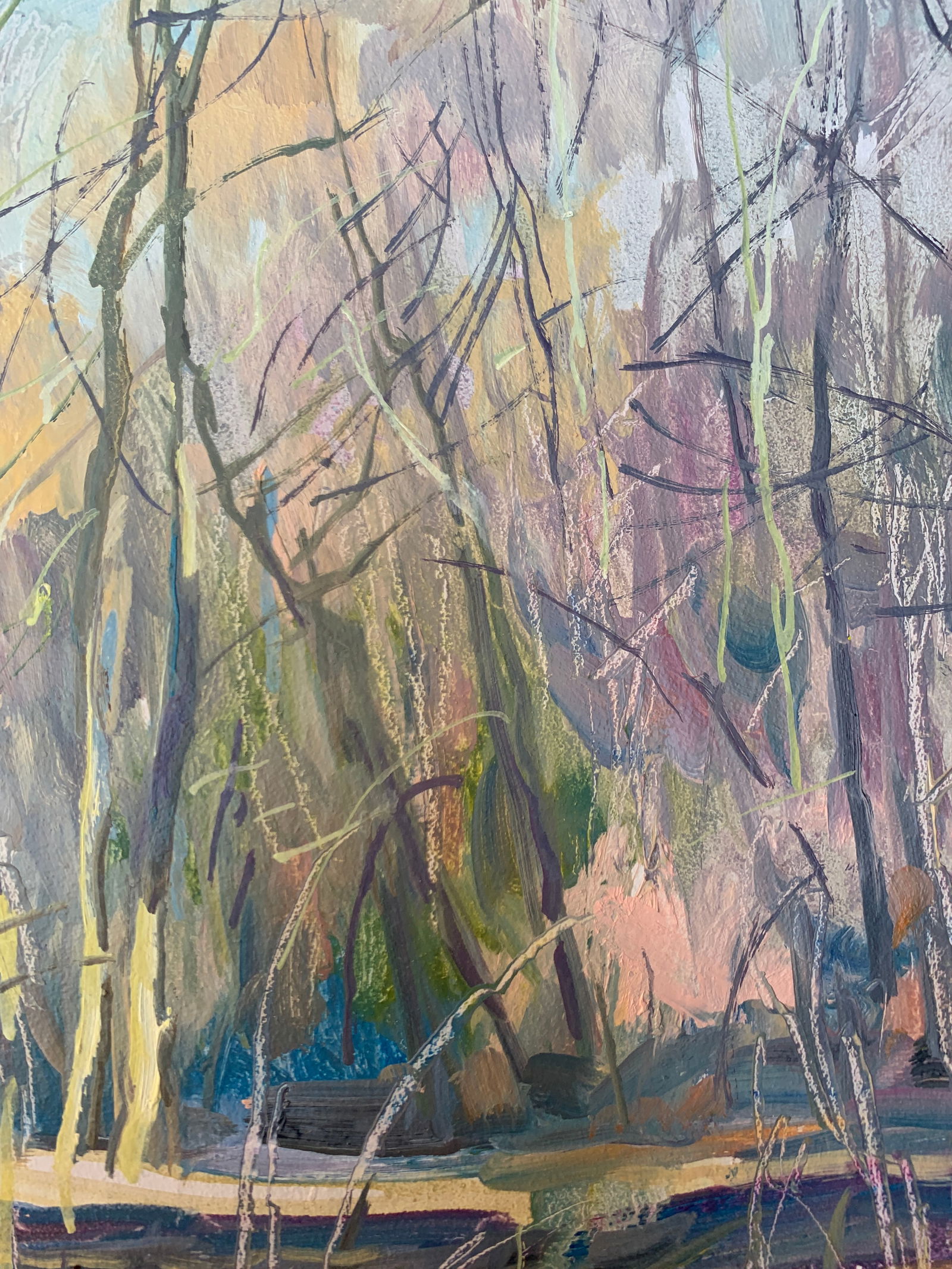 Oil painting Thaw Oleksandr Oleksandrovich Nazarenko - 8