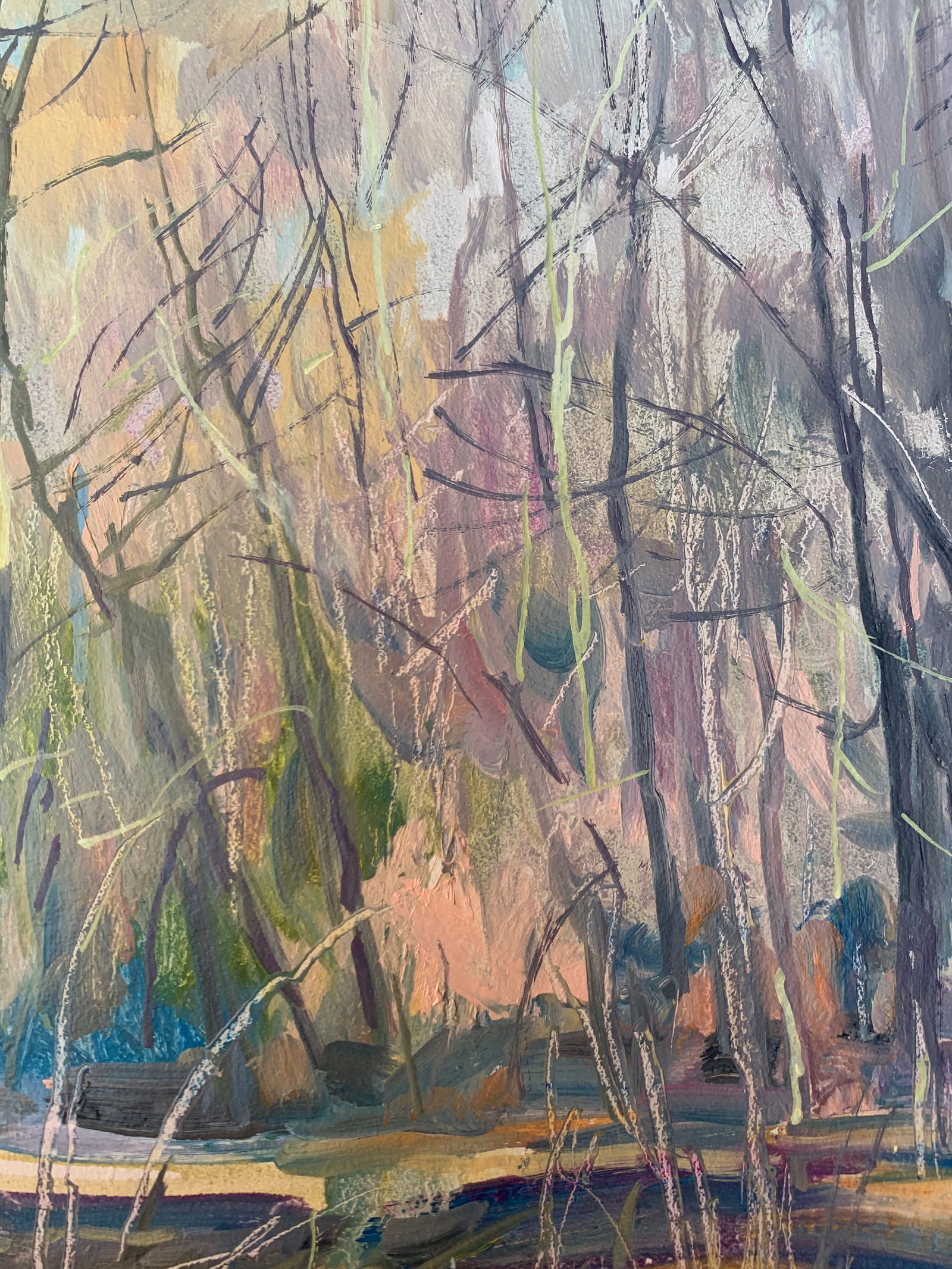 Oil painting Thaw Oleksandr Oleksandrovich Nazarenko - 9