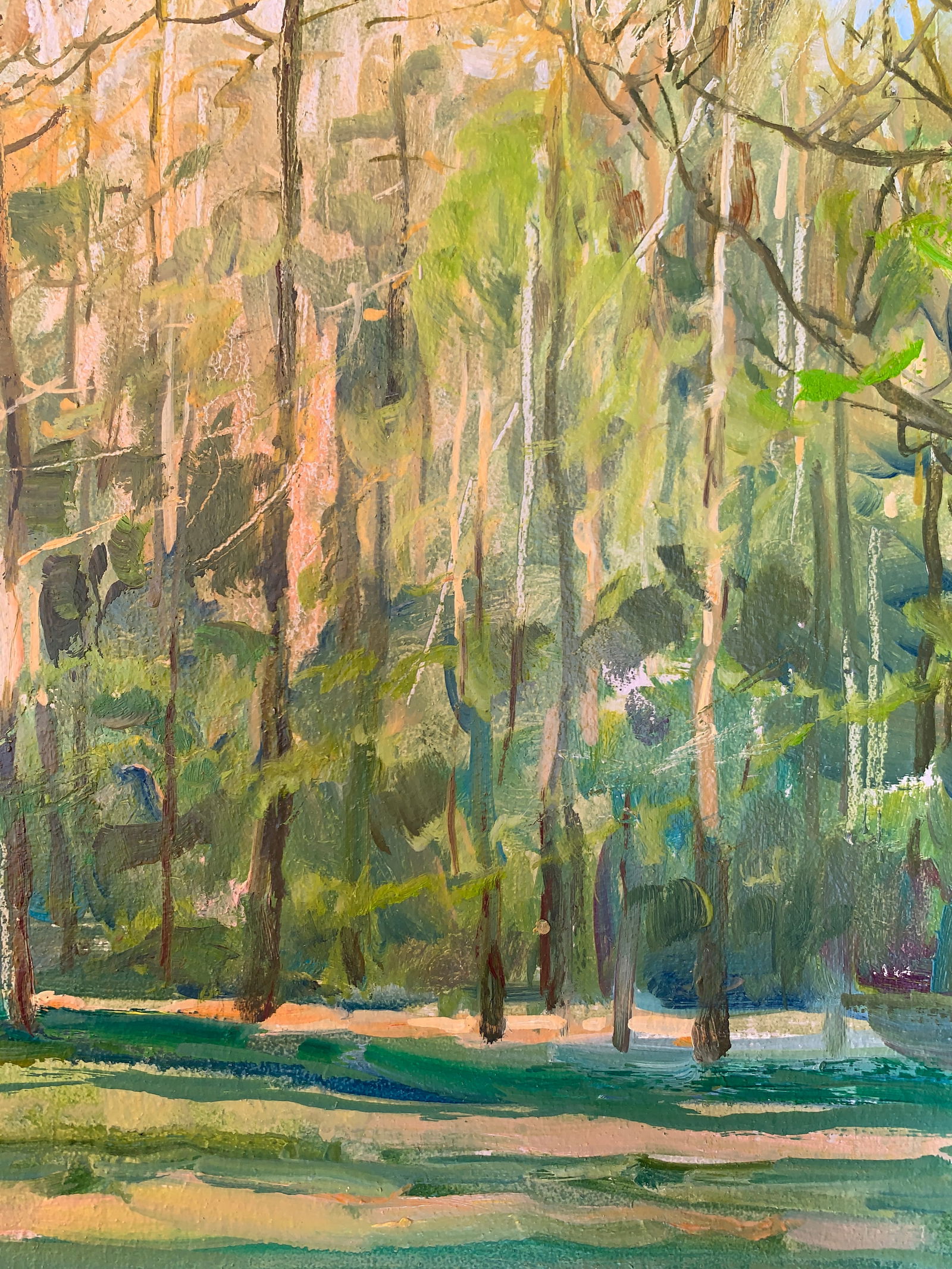 Oil painting In the meadow Oleksandr Oleksandrovich Nazarenko - 11