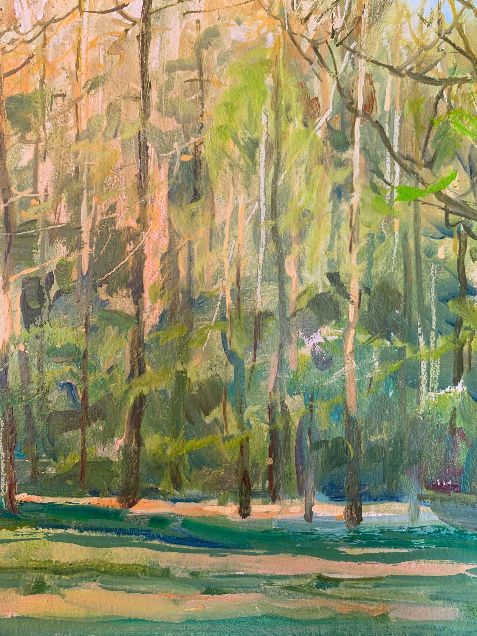 Oil painting In the meadow Oleksandr Oleksandrovich Nazarenko - 12