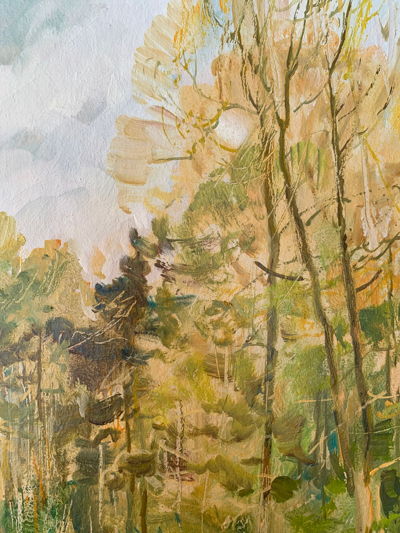 Oil painting In the meadow Oleksandr Oleksandrovich Nazarenko - 6